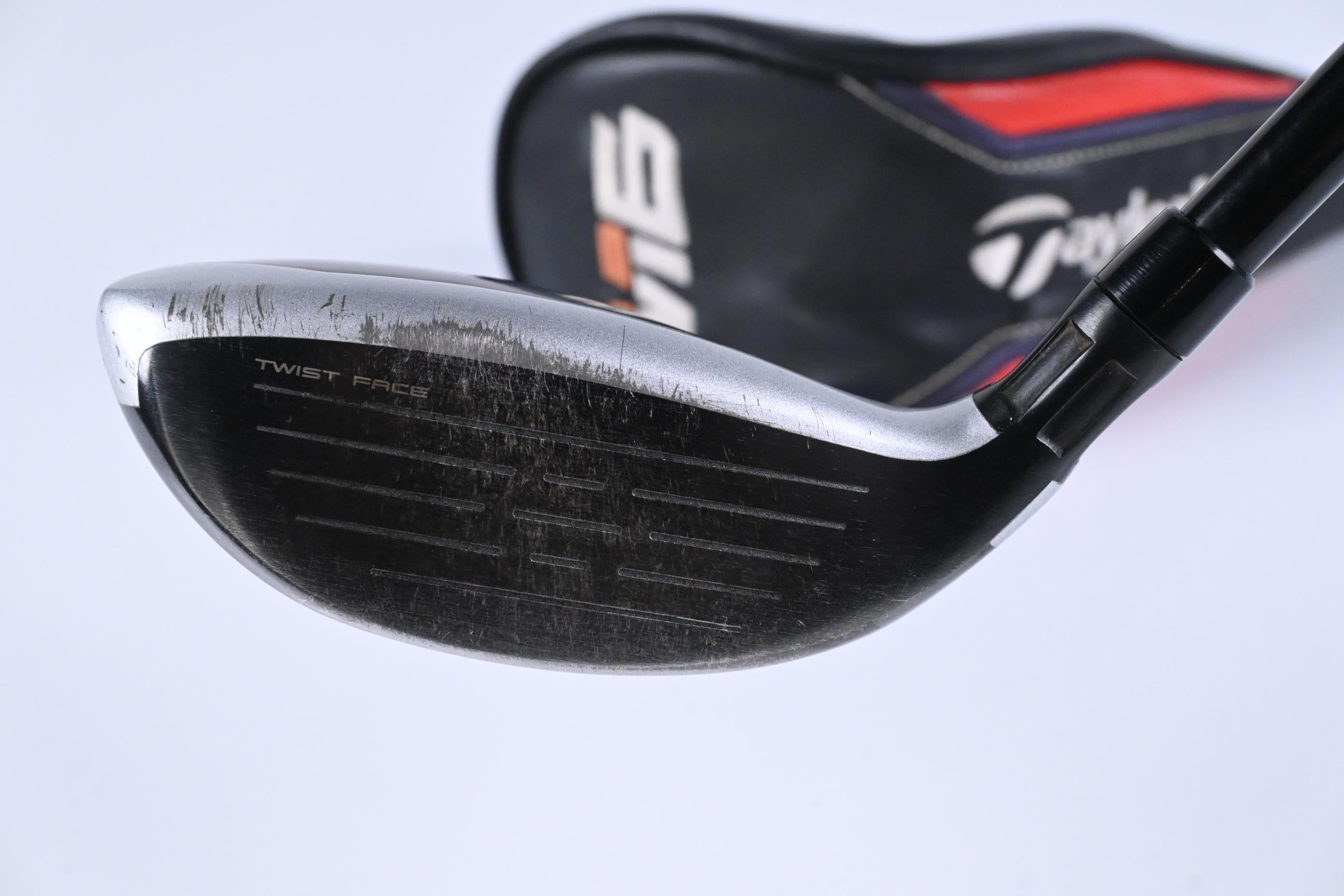 Taylormade M6 #3 Hybrid / 19 Degree / Stiff Flex Atmos Red 7 Shaft