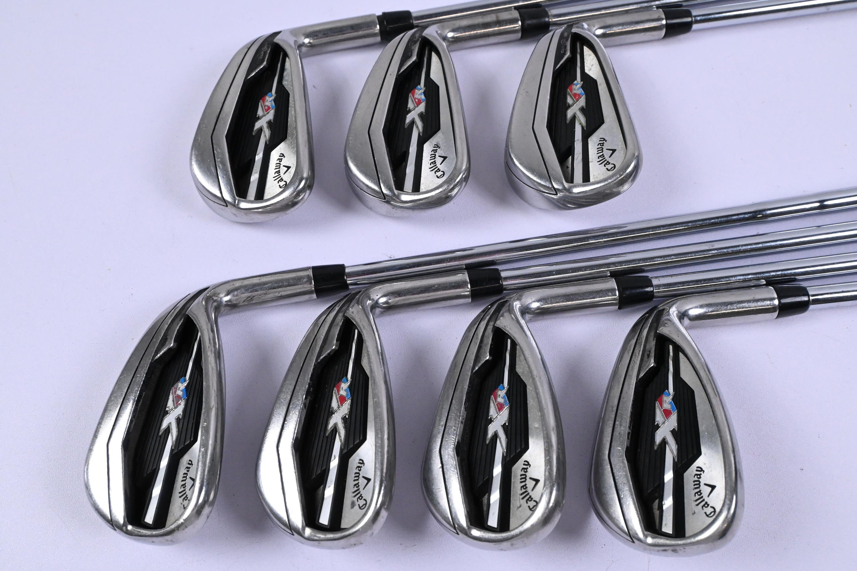 Callaway XR Irons / 5-PW+GW / Regular Flex Steel Shafts