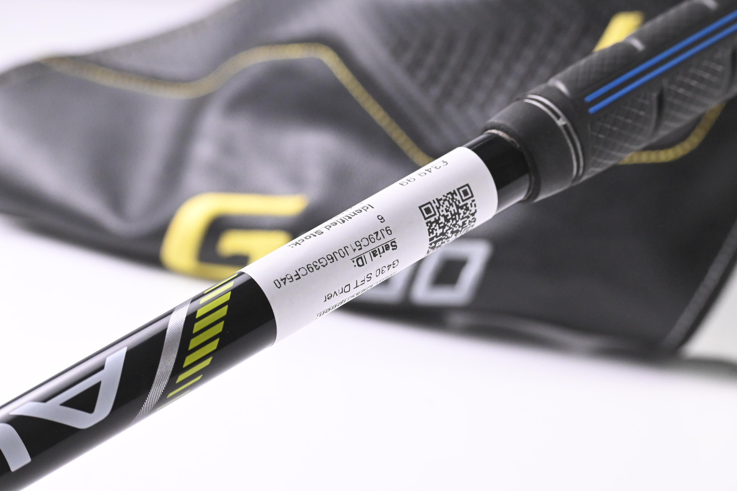 Ping G430 SFT Driver / 10.5 Degree / Stiff Flex Ping Alta CB Black 55 Shaft