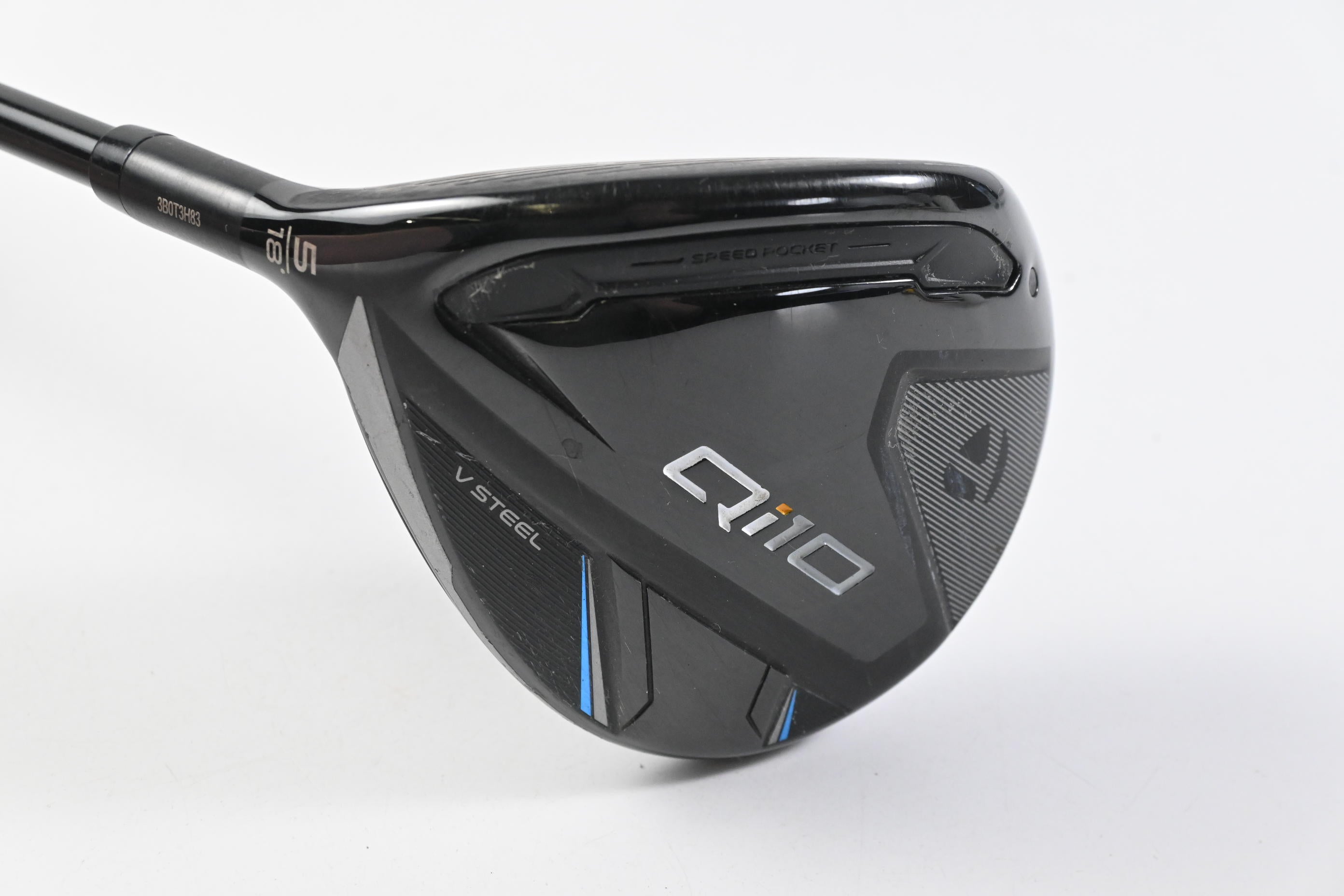 Left Hand Taylormade Qi10 #5 Wood / 18 Degree / Regular Flex Ventus TR Blue 6