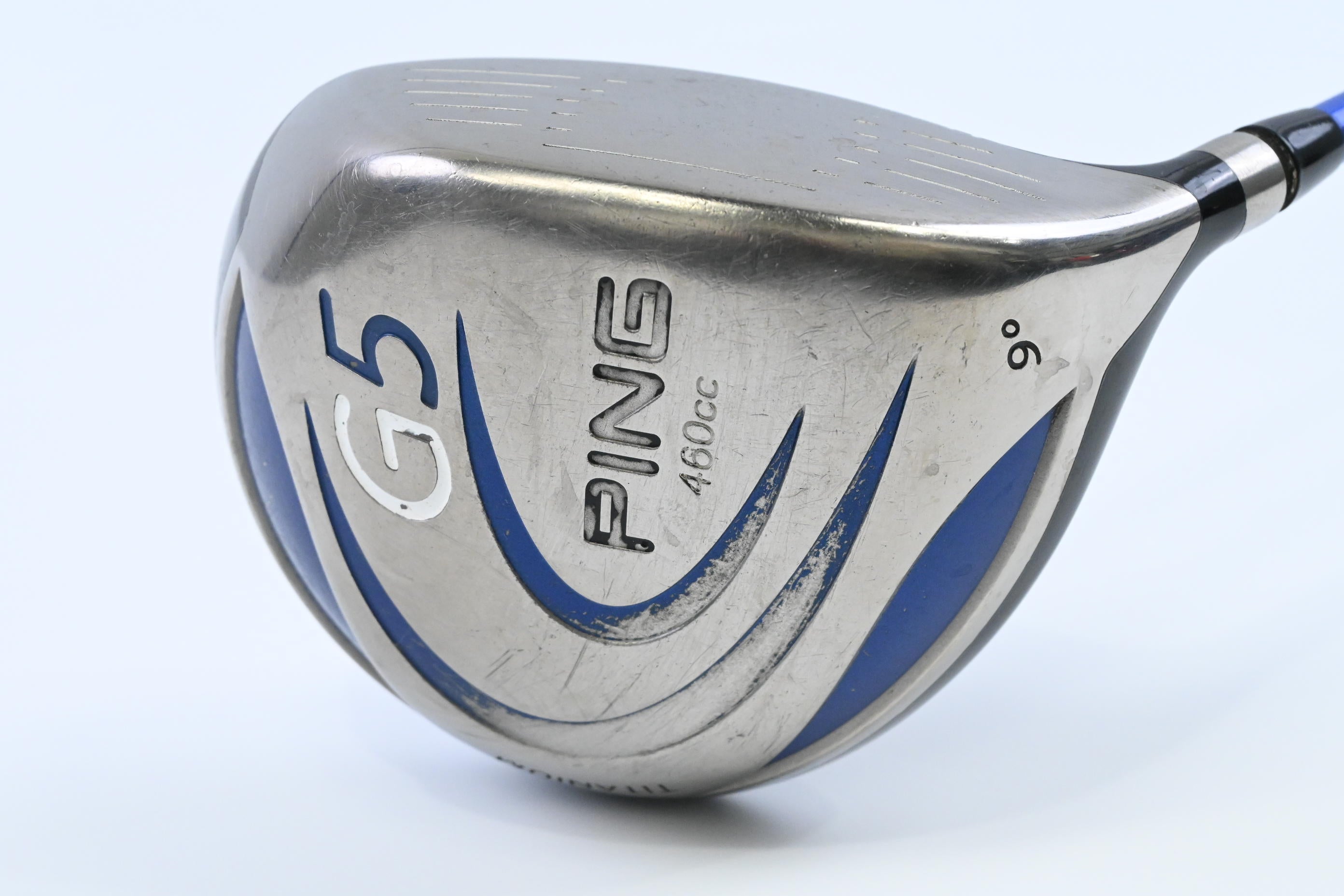 Ping G5 Driver / 9 Degree / Regular Flex Grafalloy ProLaunch Blue 65 Shaft