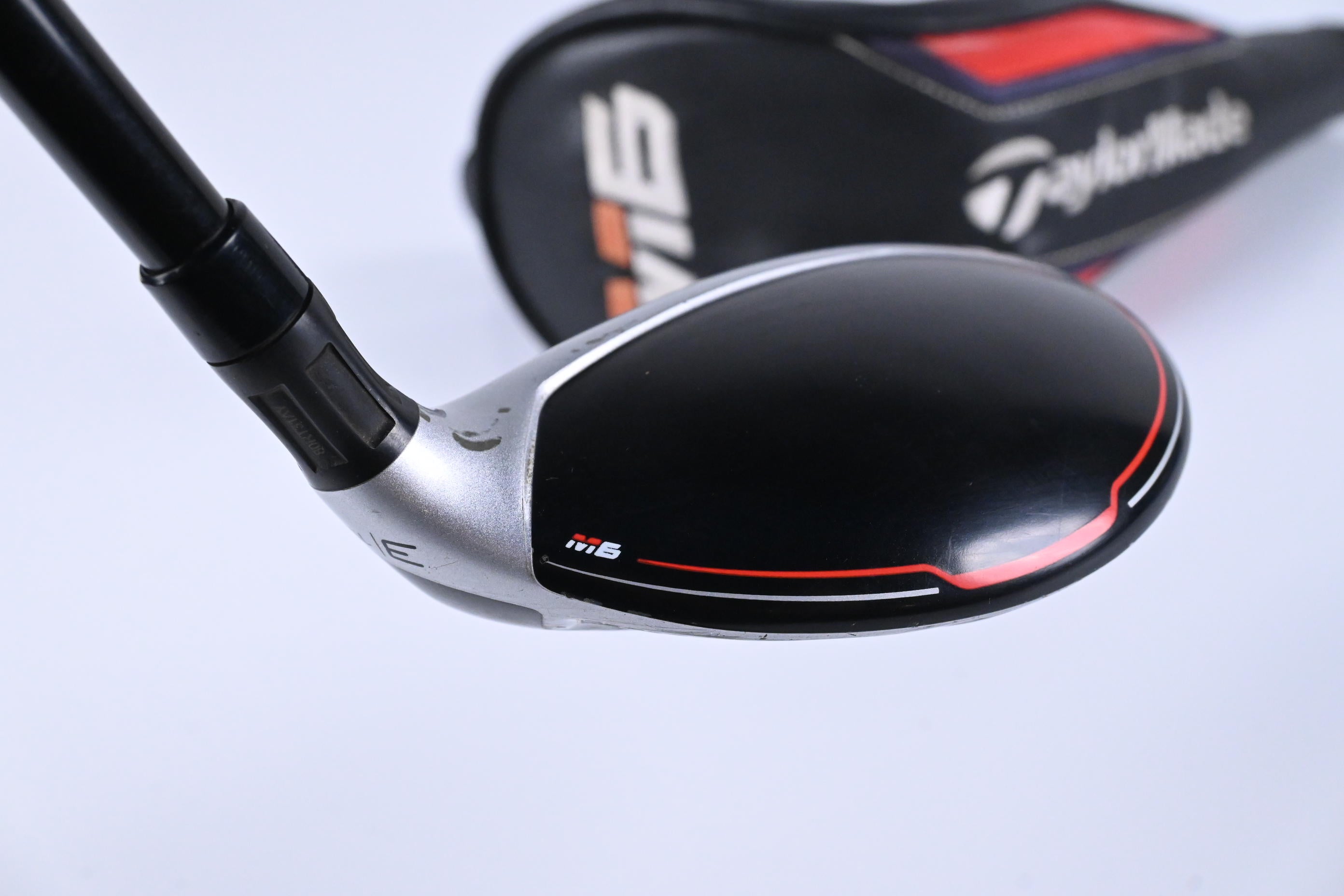 Taylormade M6 #3 Hybrid / 19 Degree / Stiff Flex Atmos Red 7 Shaft