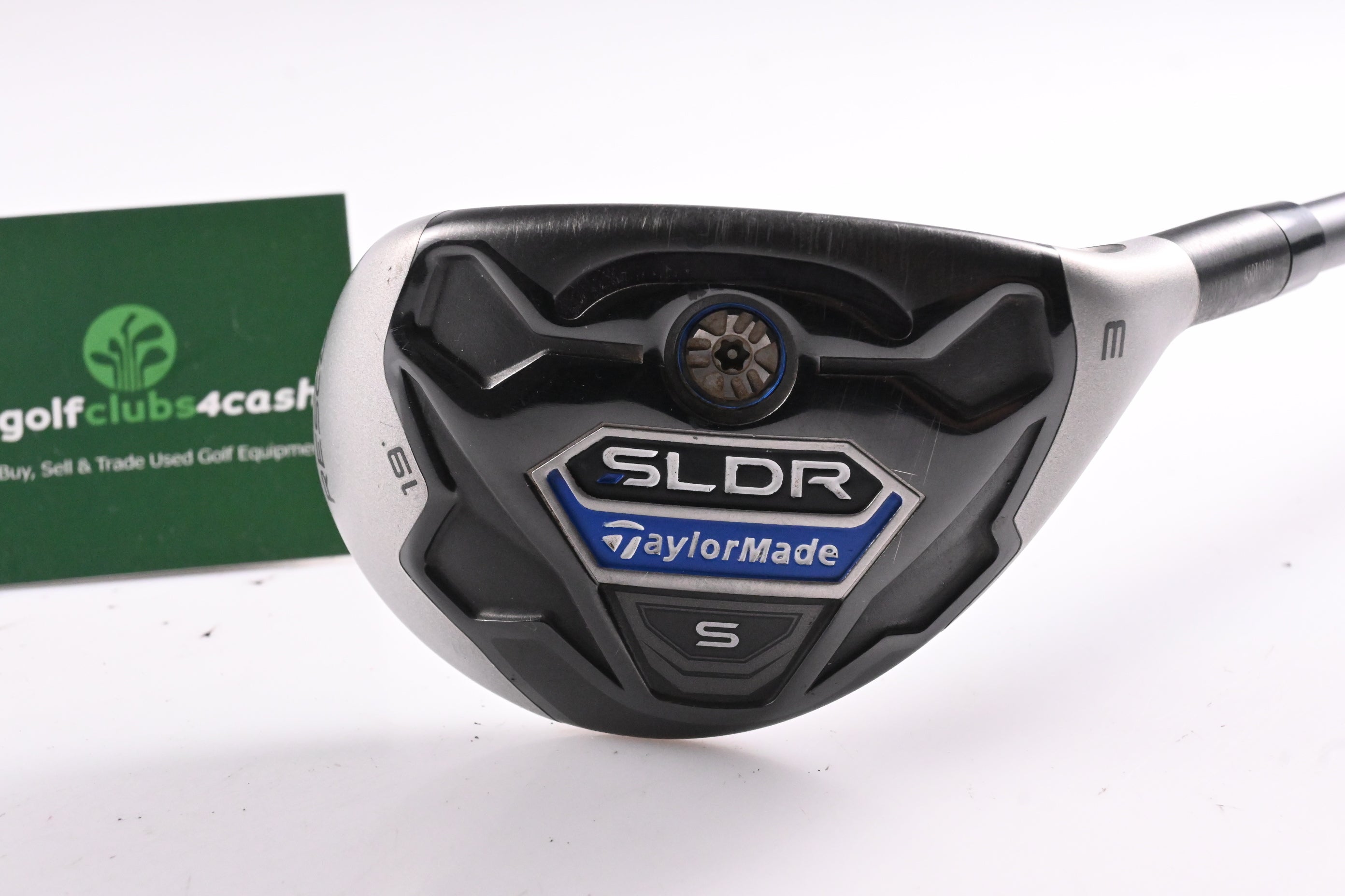 Taylormade SLDR-S #3 Hybrid / 19 Degree / Stiff Flex Fujikura Speeder 72 Shaft