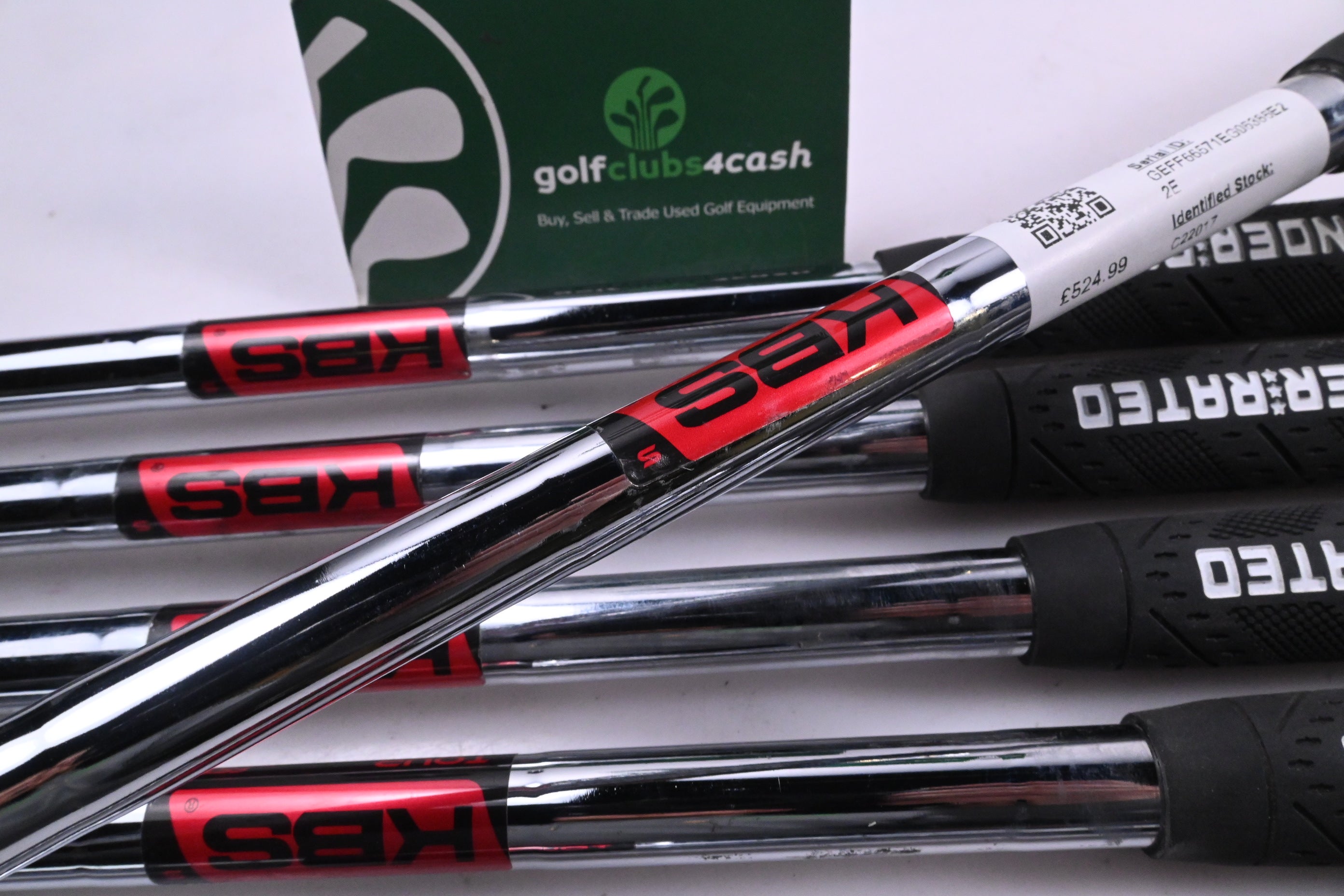 Taylormade P7MC 2023 Irons / 4-PW / Stiff Flex KBS Tour Shafts