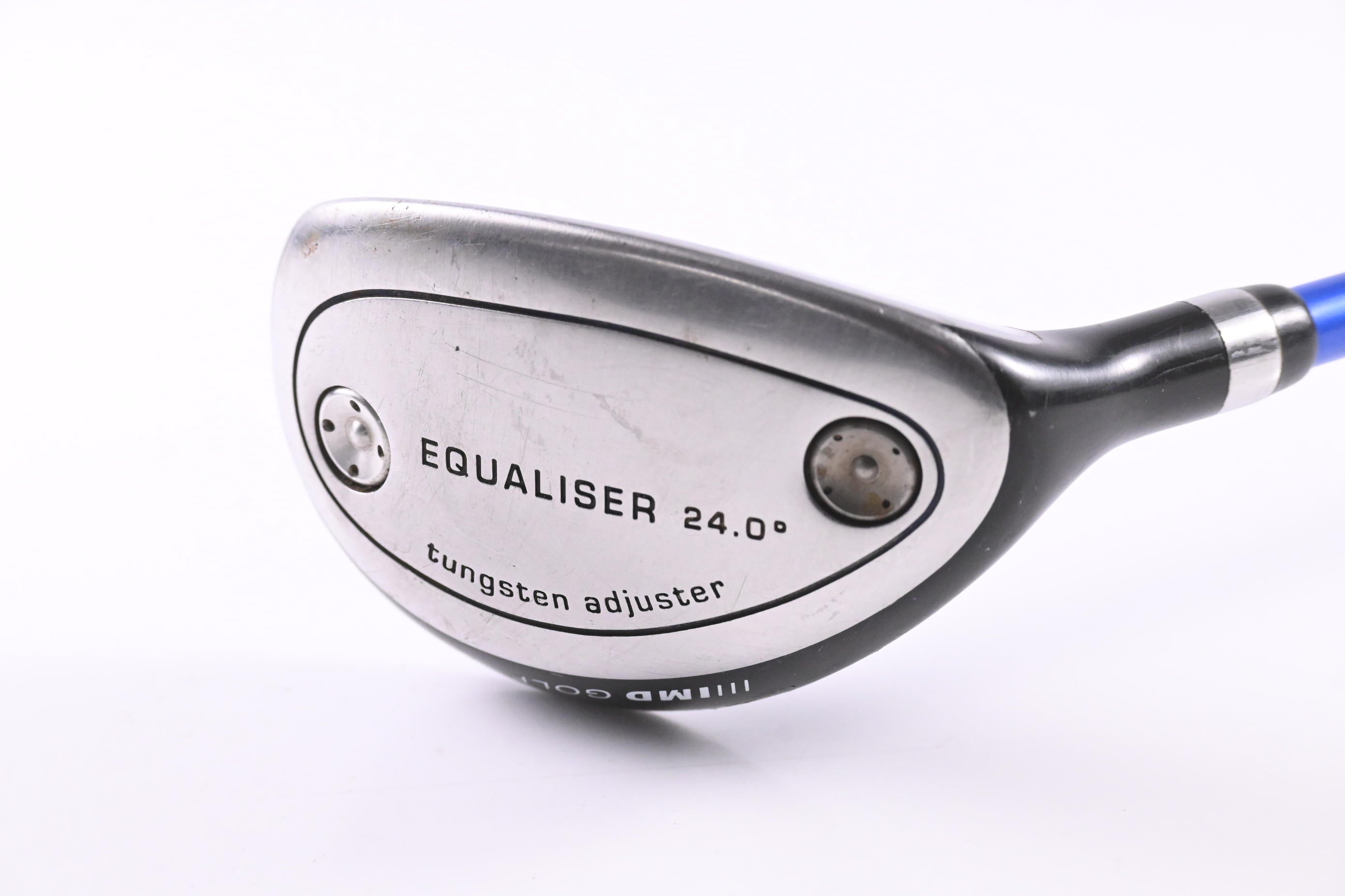 MD Golf Equaliser #5 Hybrid / 24 Degree / Regular Flex Grafalloy Prolaunch Blue