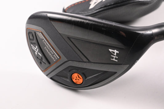 XXIO X Black #4 Hybrid / 20 Degree / Regular Flex Miyazaki AX-1 Shaft