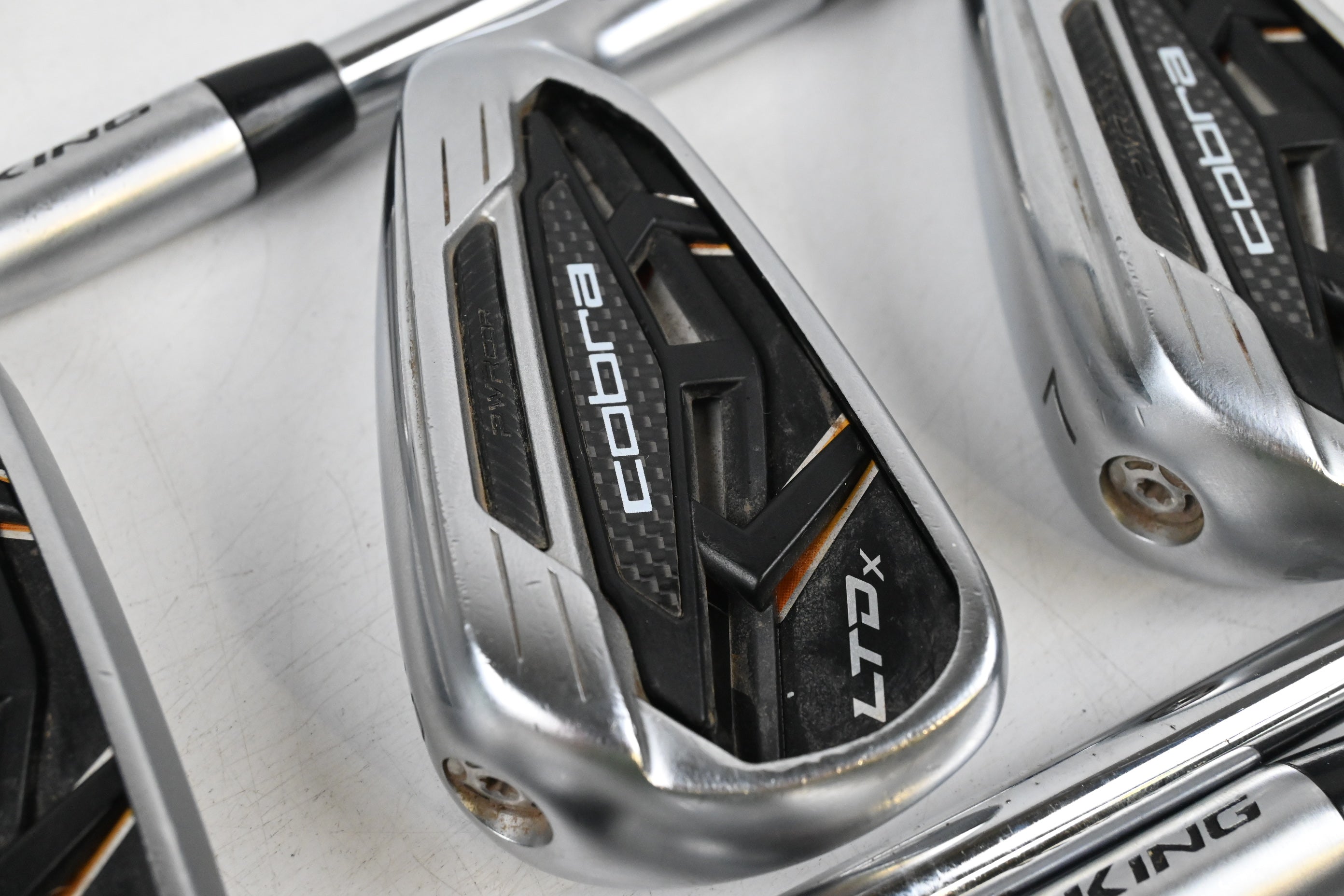 Cobra LTDx Irons / 5-PW / Regular Flex KBS Tour 90 Shafts