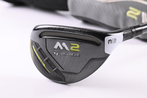 Taylormade M2 2017 #3 Hybrid / 19 Degree / Stiff Flex Taylormade Reax 75 Shaft