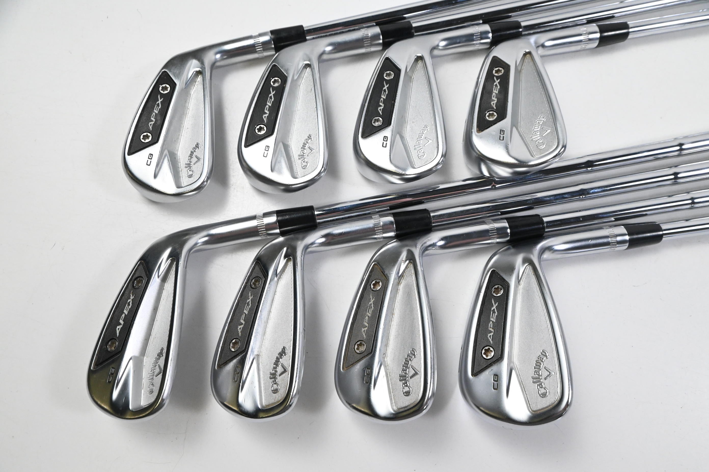 Callaway Apex CB 24 Irons / 4-PW+GW / X-Flex Dynamic Gold Mid X100 115 Shafts