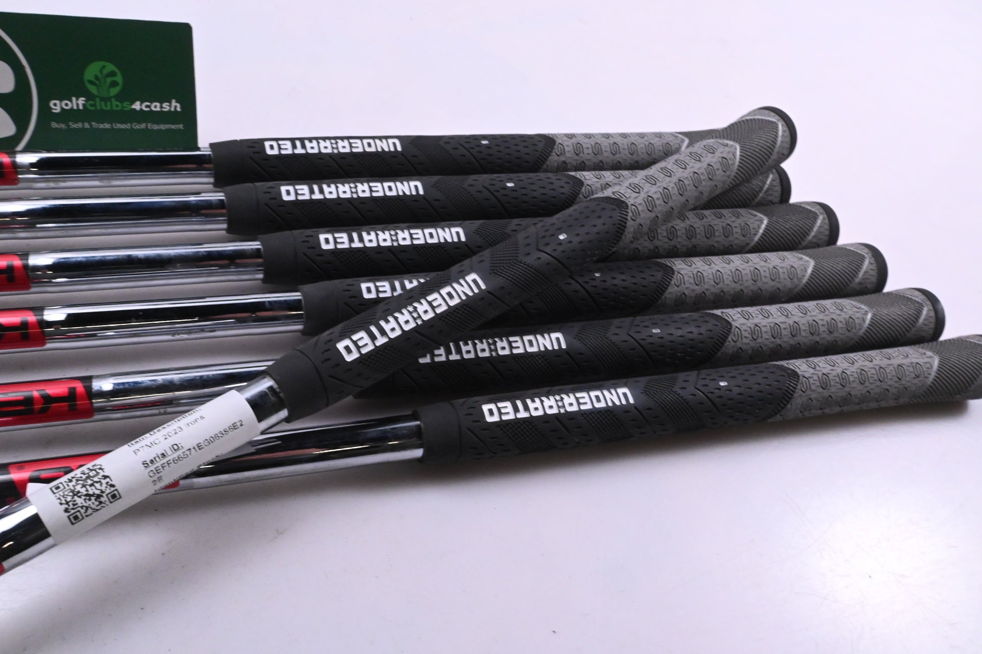 Taylormade P7MC 2023 Irons / 4-PW / Stiff Flex KBS Tour Shafts