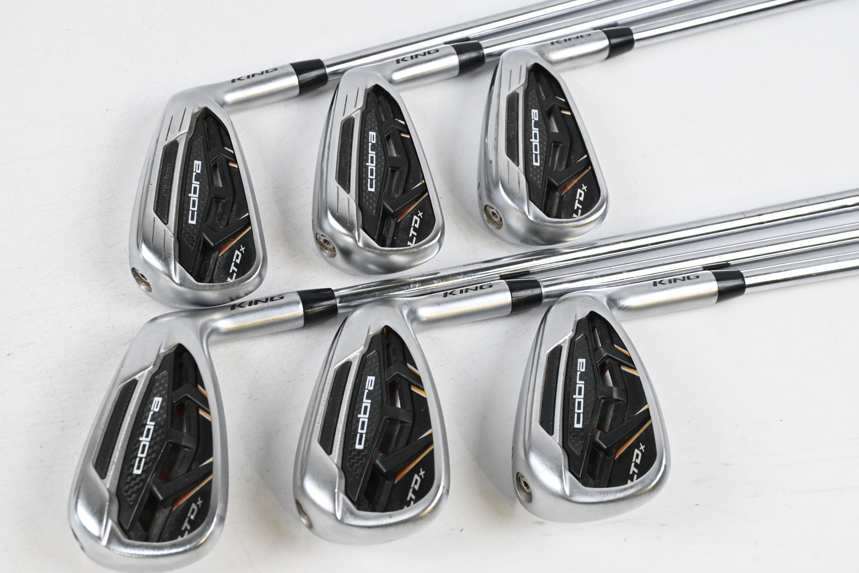 Cobra LTDx Irons / 5-PW / Regular Flex KBS Tour 90 Shafts