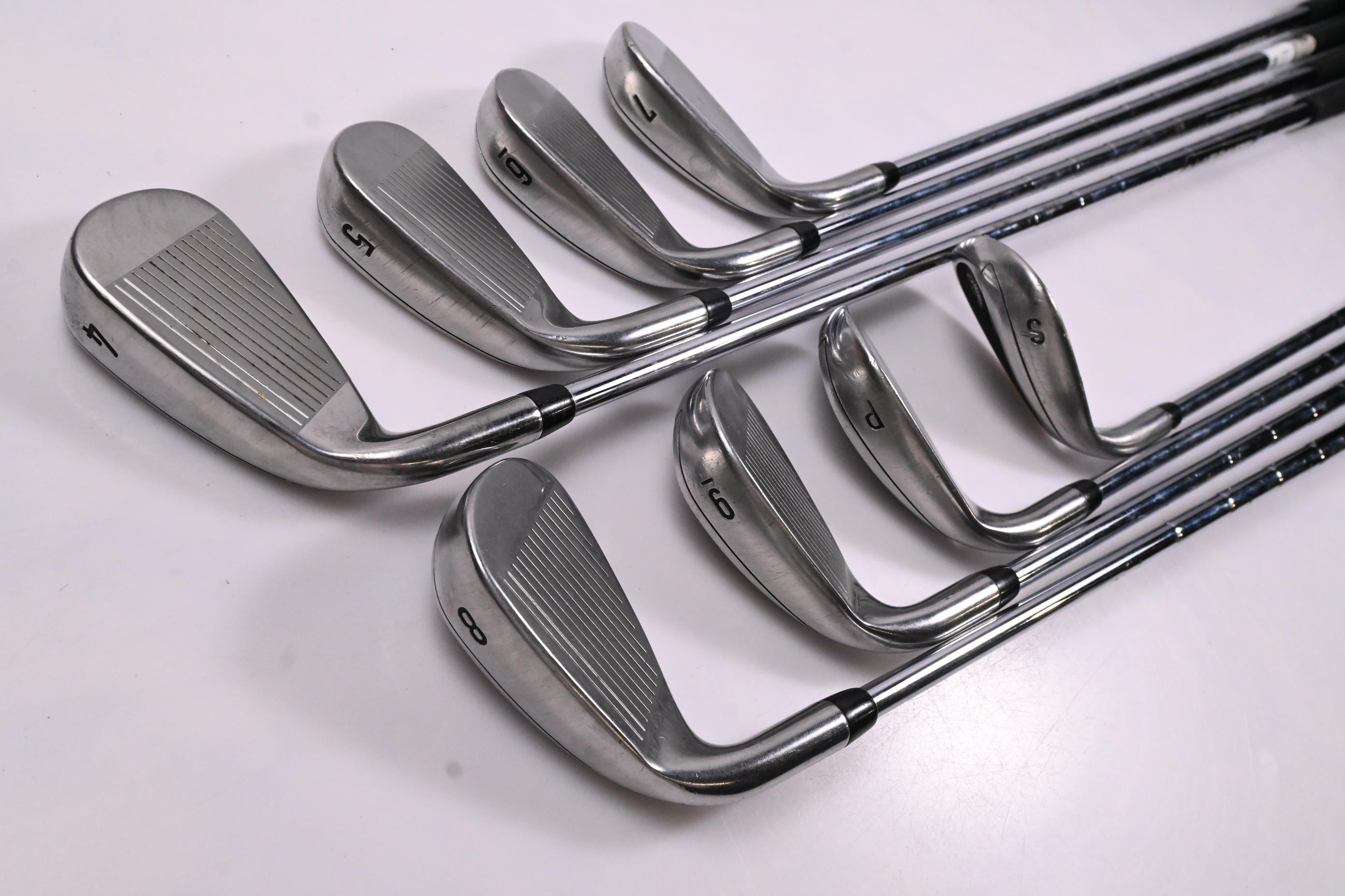 Callaway Mavrik Irons / 4-PW+SW / Stiff Flex Elevate ETS 115 Shafts