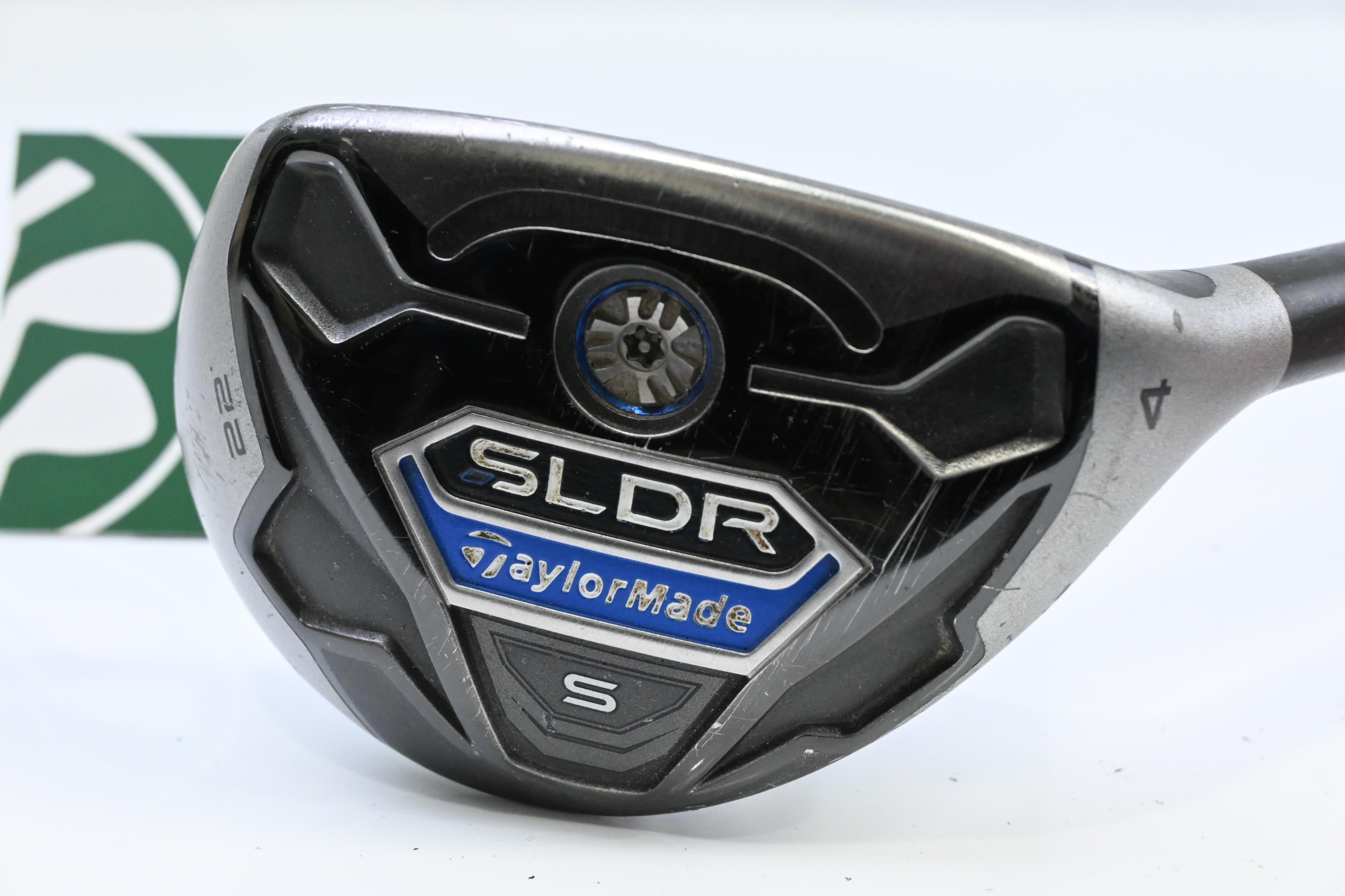 Taylormade SLDR-S #4 Hybrid / 22 Degree / Regular Flex Fujikura Speeder 72 Shaft