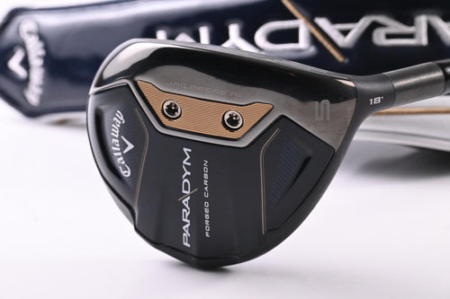 Callaway Paradym #5 Wood / 18 Degree / Regular Flex HZRDUS Silver 60 Shaft