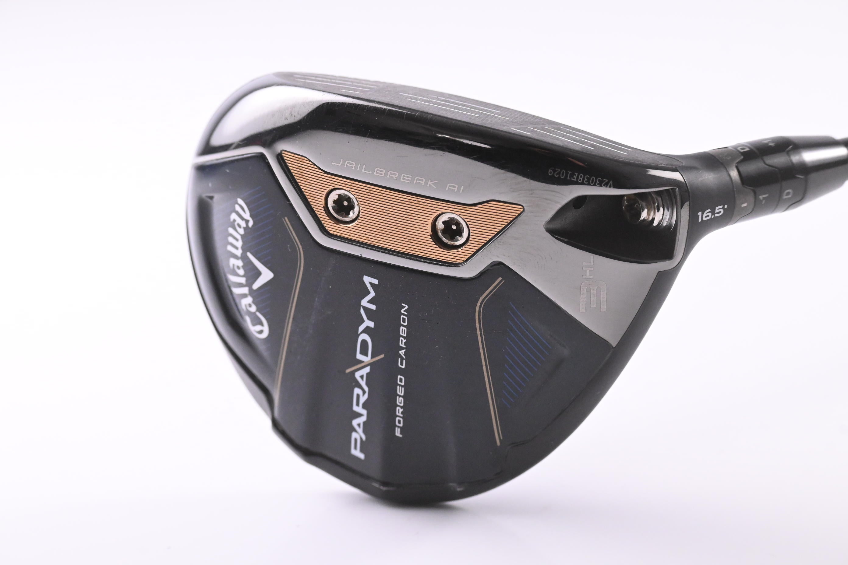Callaway Paradym #3HL Wood / 16.5 Degree / Stiff Flex Vista Pro 65 Shaft