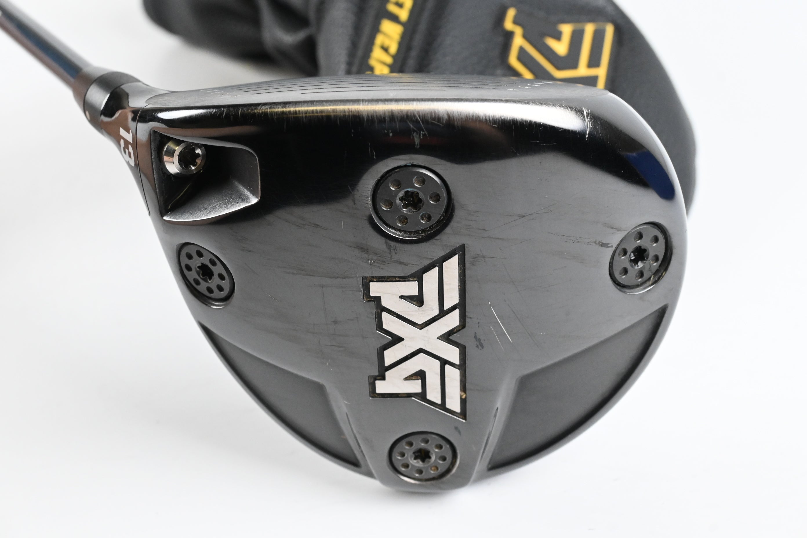 Left Hand PXG Secret Weapon Mini Driver / 13 Degree / Stiff Flex Denali Blue 60