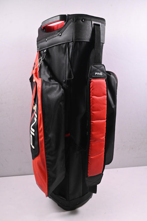 Ping Pioneer Monsoon Cart Bag / 15-Way Divider / Black, Red