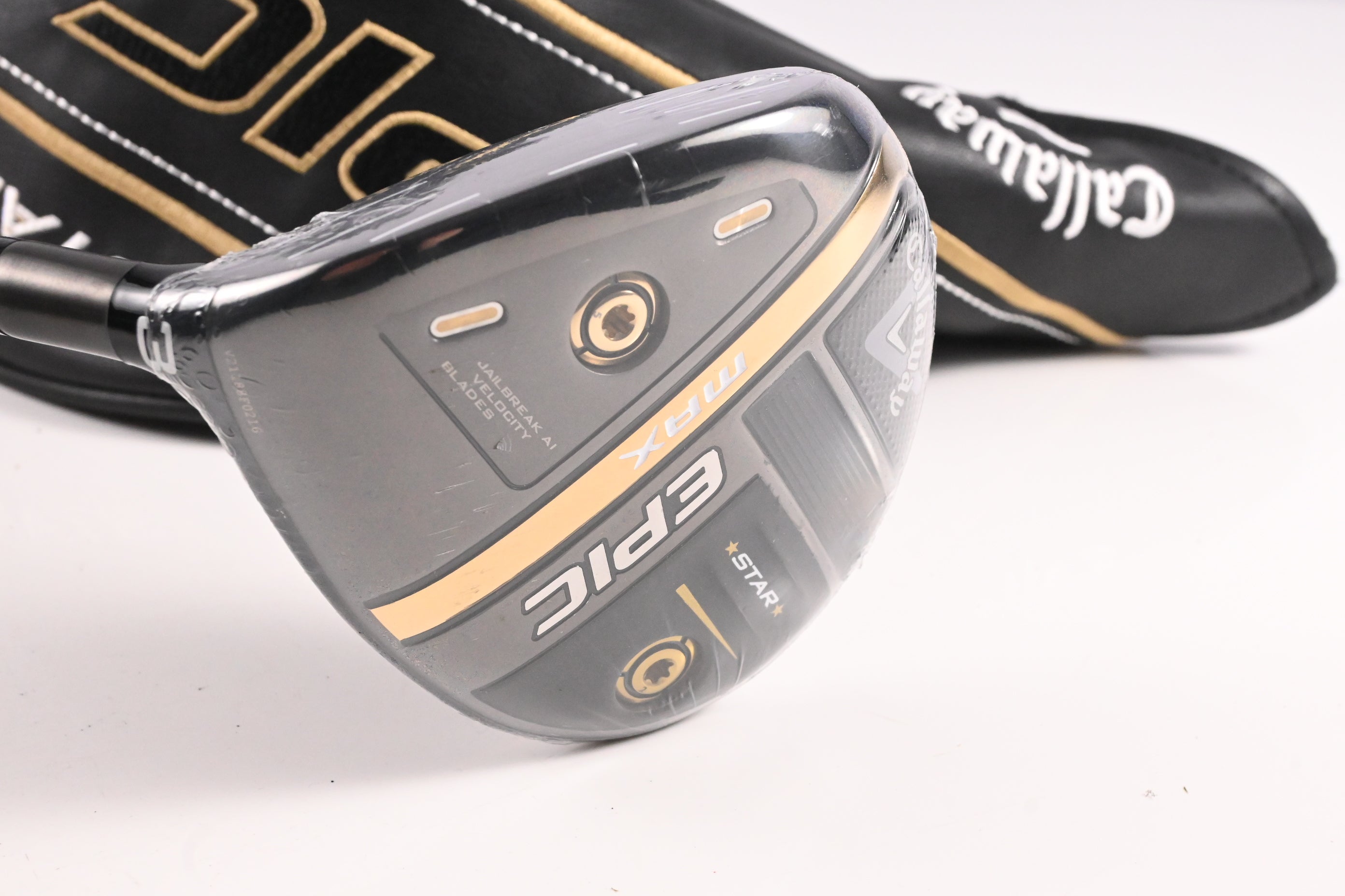 Left Hand Callaway Epic Max Star #3 Wood / 15 Degree / Regular Flex HZRDUS Smoke