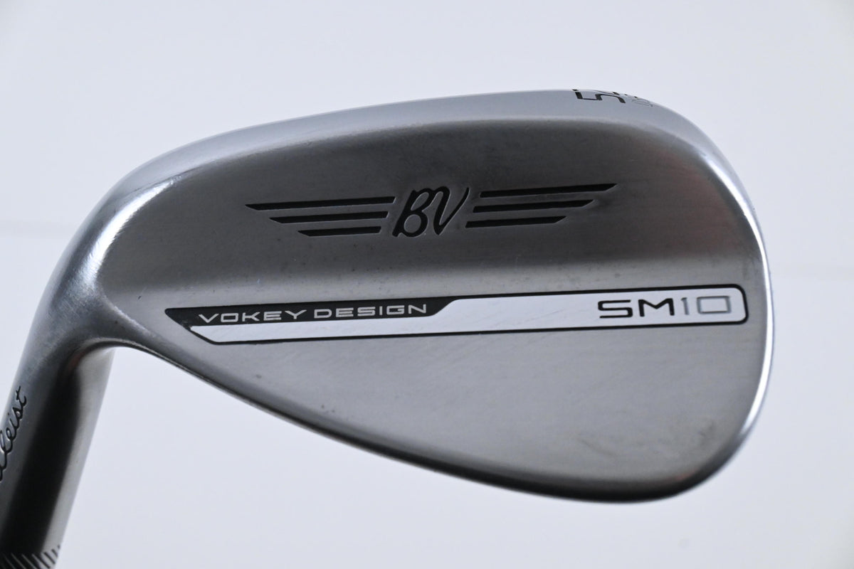 Left Hand Titleist Vokey SM10 Gap Wedge / 52 Degree / Wedge Flex Vokey SM10
