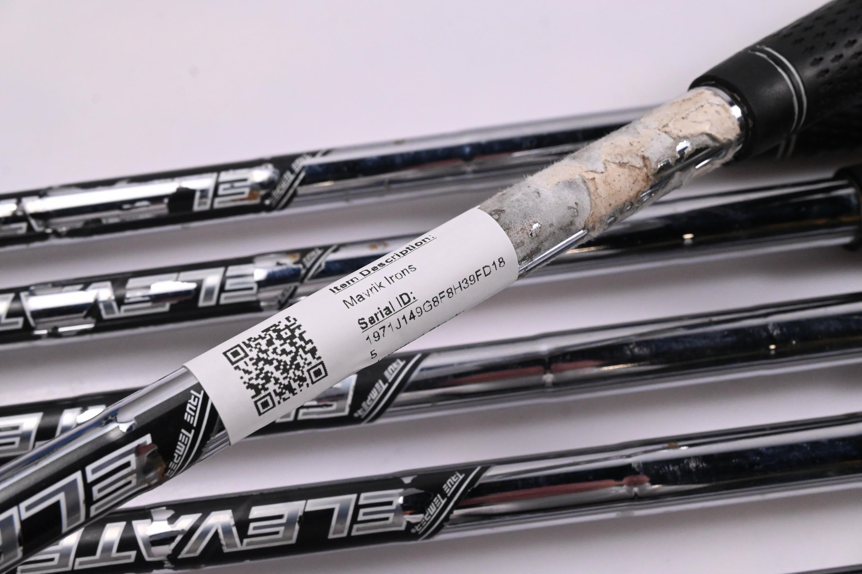 Callaway Mavrik Irons / 4-PW+SW / Stiff Flex Elevate ETS 115 Shafts