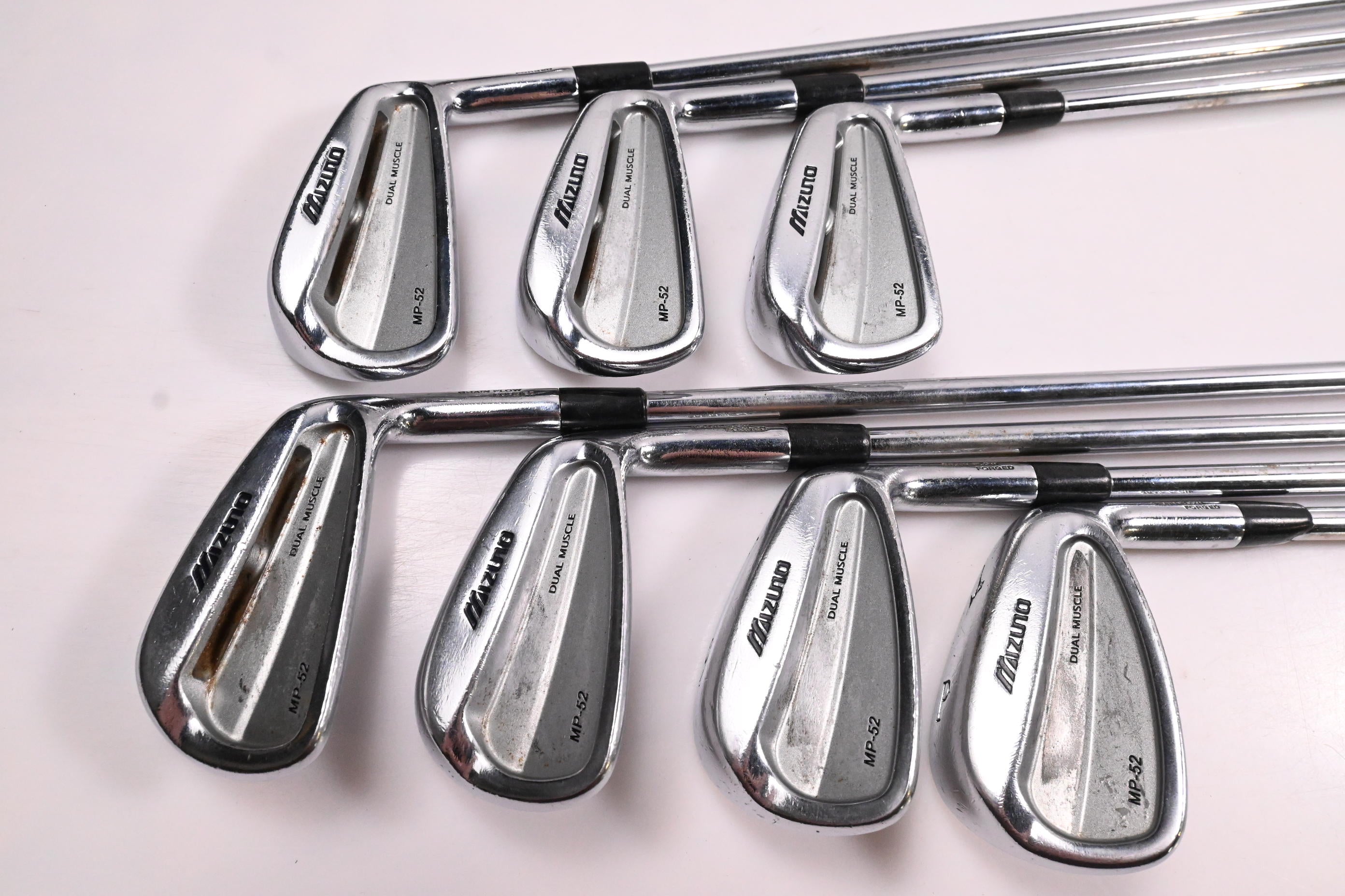Mizuno MP-52 Irons / 4-PW / Regular Flex Dynamic Gold R300 Shafts
