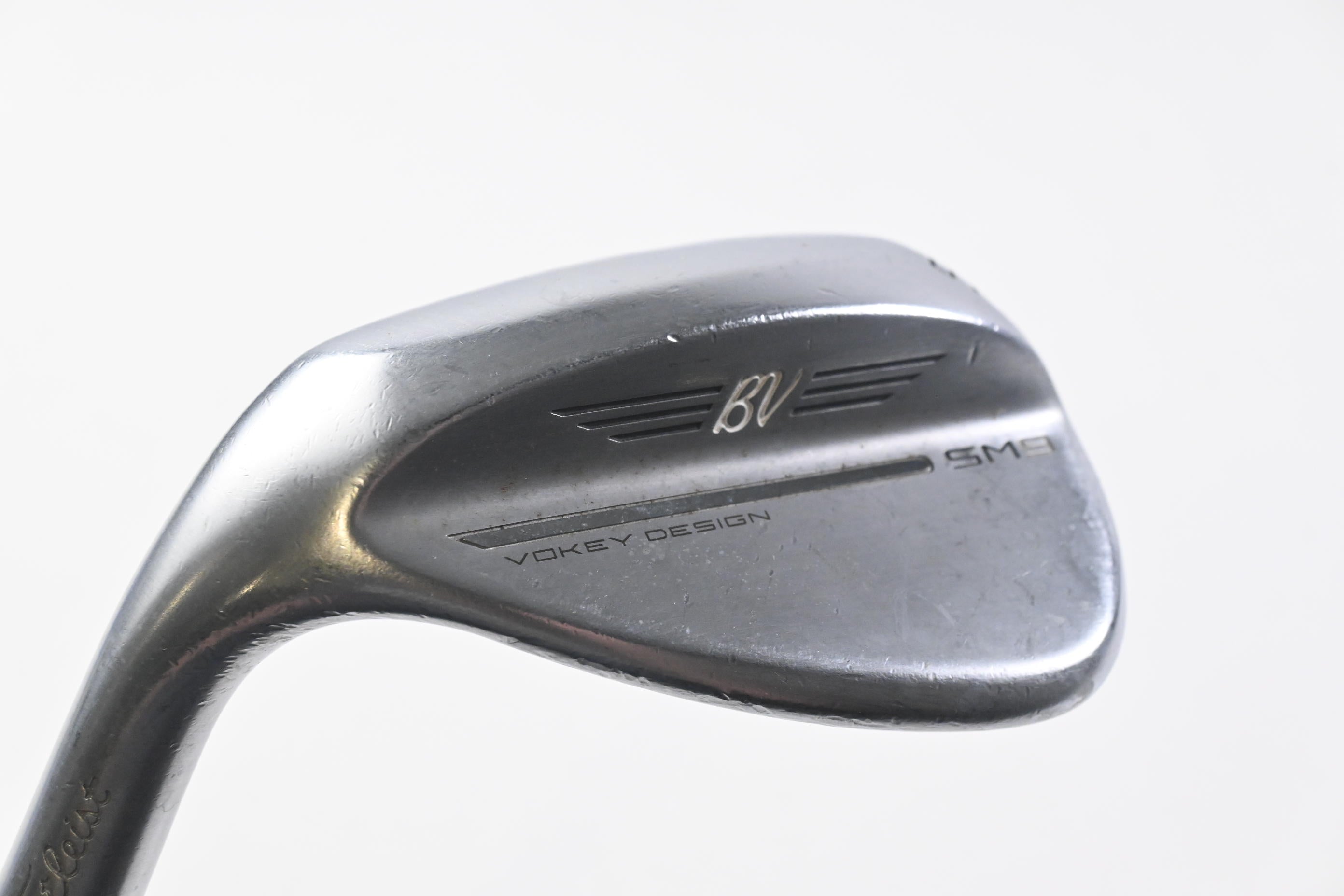 Left Hand Titleist Vokey SM9 Lob Wedge / 58 Degree / Wedge Flex Vokey SM9 Shaft