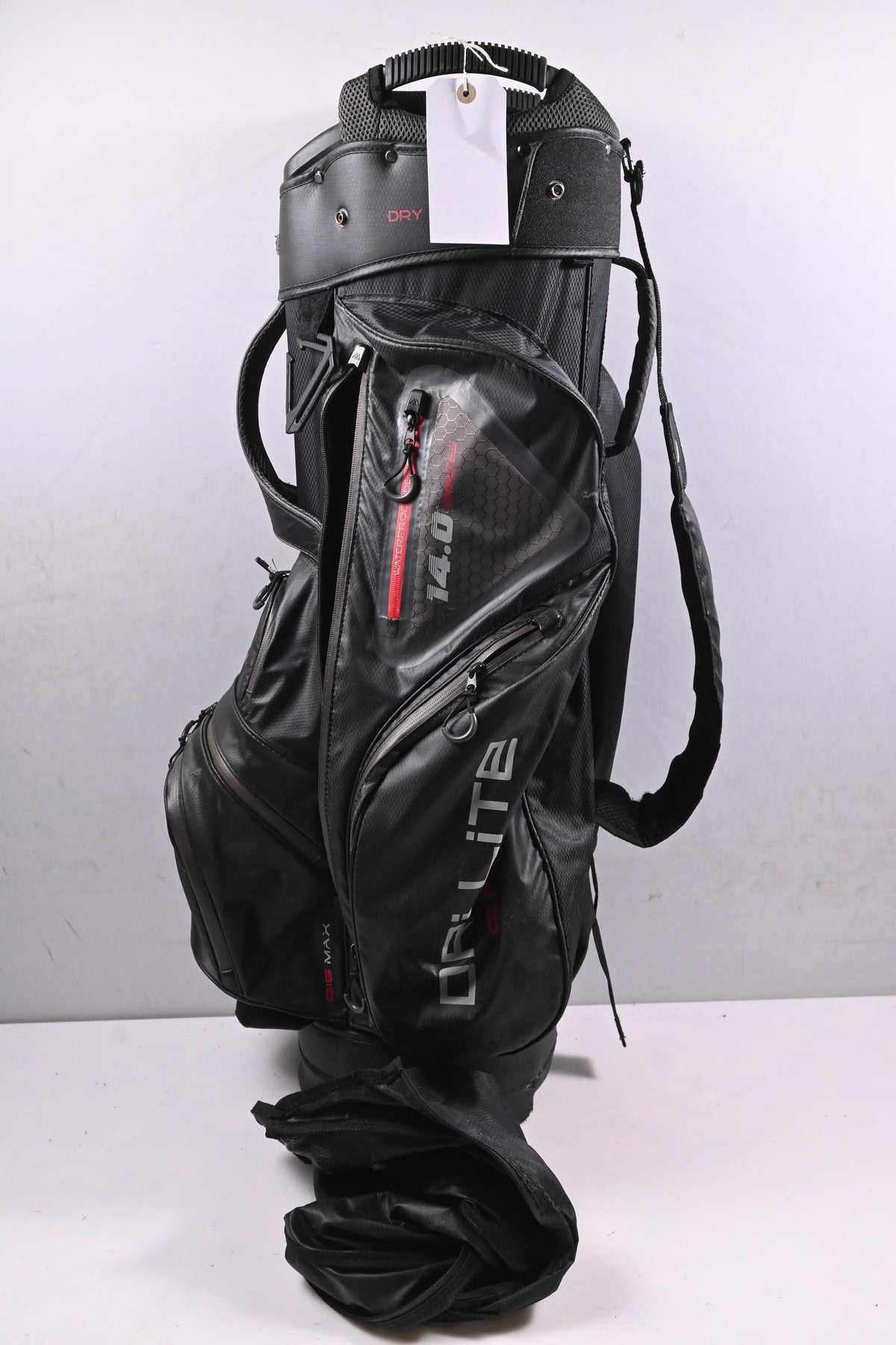 Big Max Dri Lite Sport Cart Bag / 14-Way Divider / Black