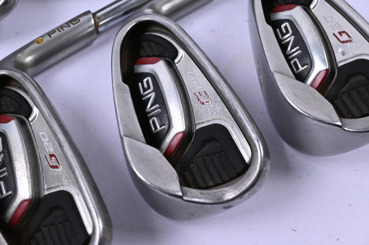 Ping G20 Irons / 5-PW / Yellow Dot / Regular Flex Ping CFS Shafts