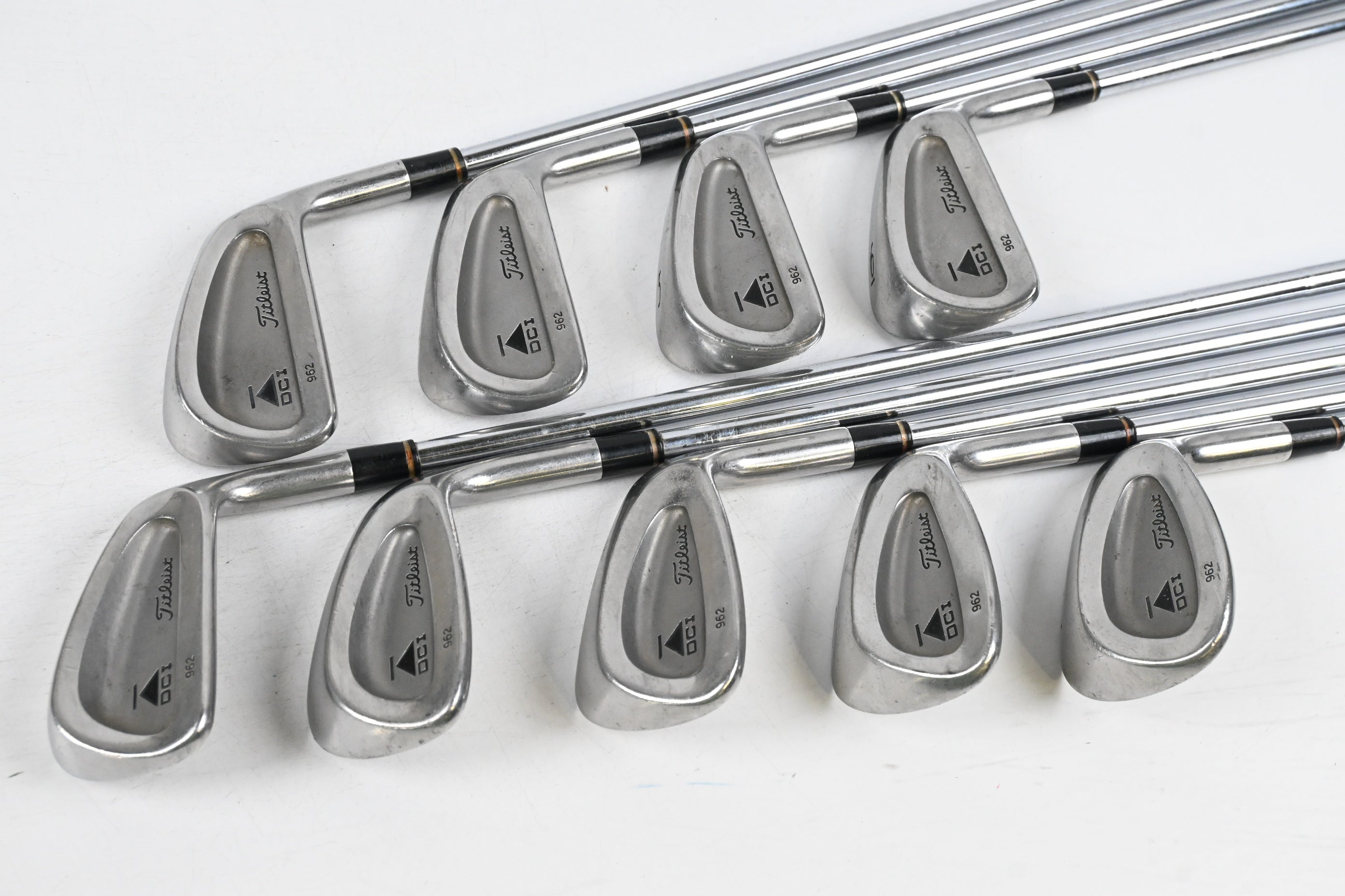 Titleist DCI 962 Irons / 3-PW+SW / Regular Flex Dynamic Gold R300 Shafts