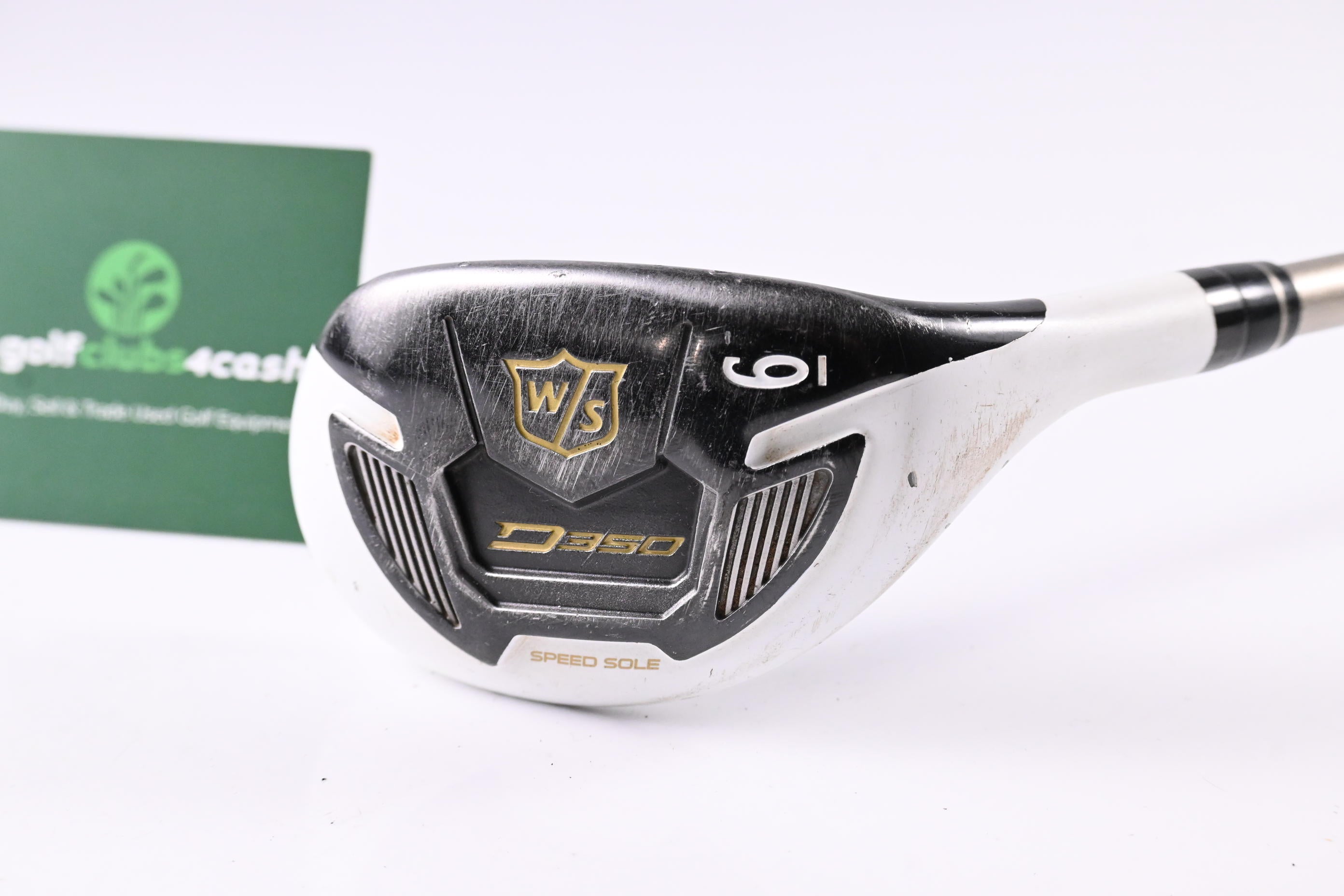 Ladies Wilson Staff D350 #6 Hybrid / 30 Degree / Ladies Flex Elements Chrome 49