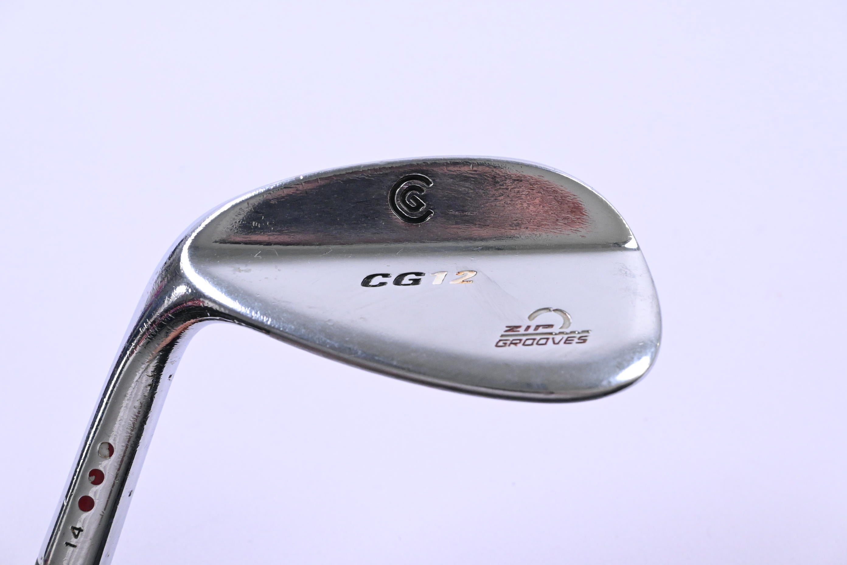 Left Hand Cleveland CG12 Sand Wedge / 54 Degree / Wedge Flex Dynamic Gold Shaft