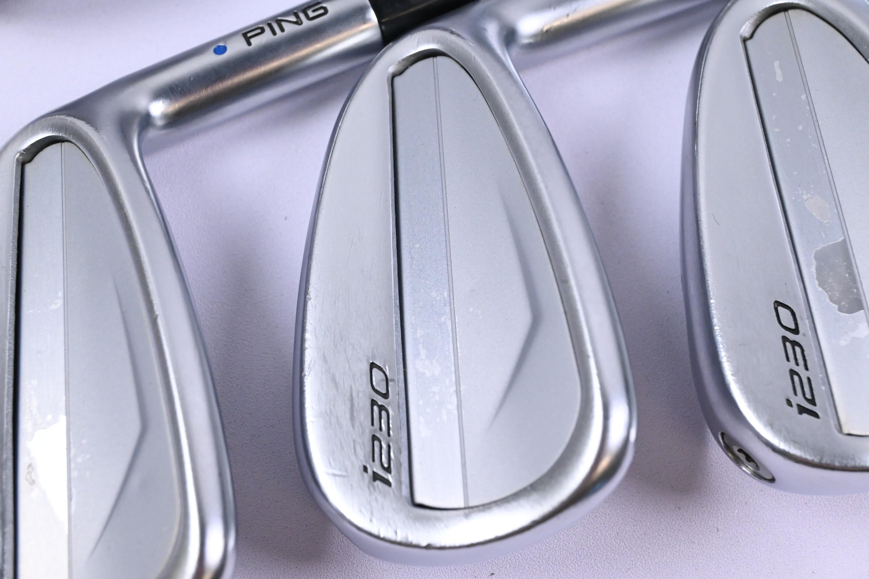 Ping i230 Irons / 5-PW / Blue Dot / Stiff Flex Dynamic Gold 120 S300 Shafts
