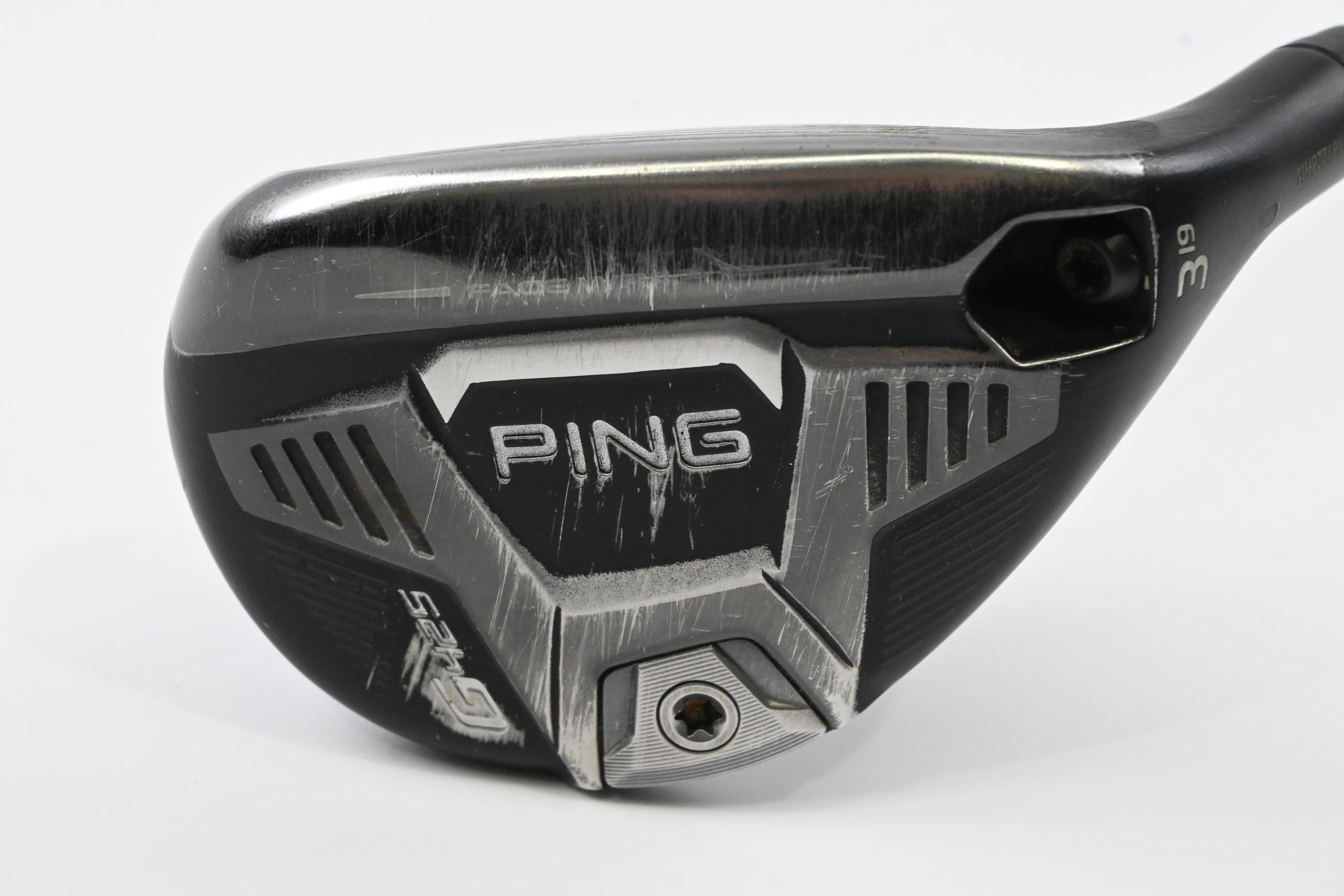 Ping G425 #3 Hybrid / 19 Degree / Stiff Flex Ping Tour Chrome 85 Shaft