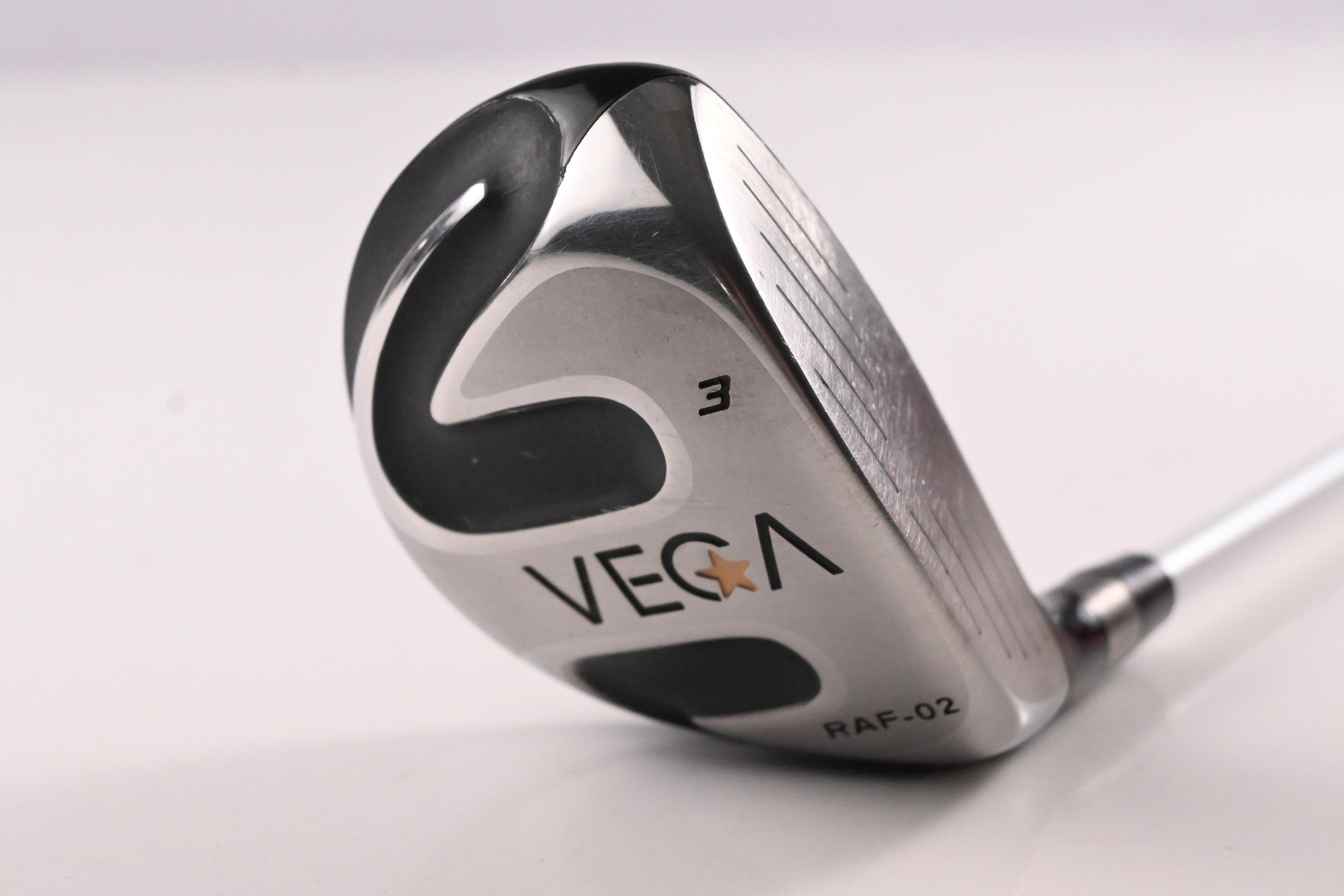 Vega RAF-02 #3 Wood / 15 Degree / Stiff Flex UST MP5 52 Shaft