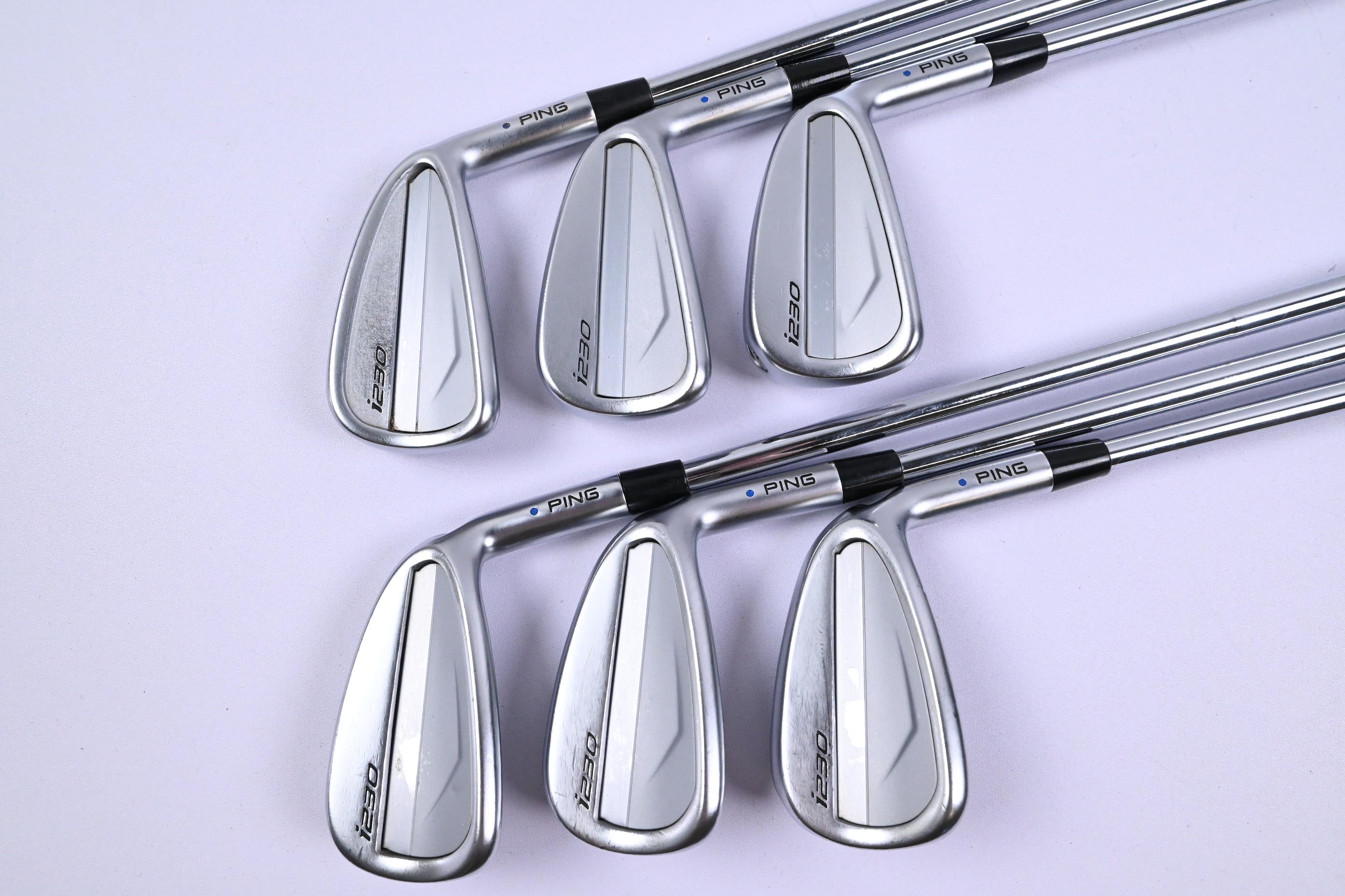Ping i230 Irons / 5-PW / Blue Dot / Stiff Flex Dynamic Gold 120 S300 Shafts