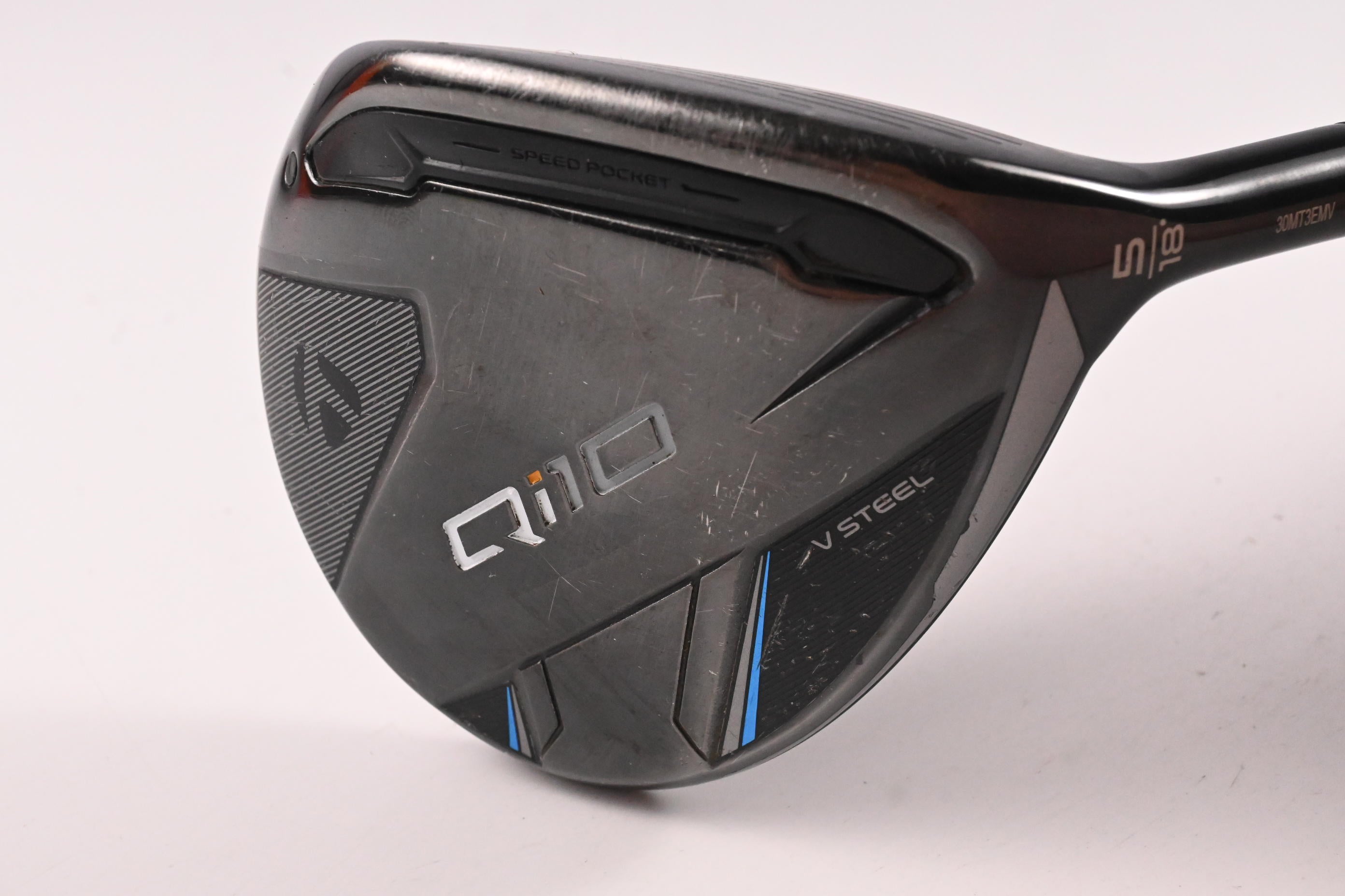 Taylormade Qi10 #5 Wood / 18 Degree / Regular Flex Ventus TR Blue 6 Shaft