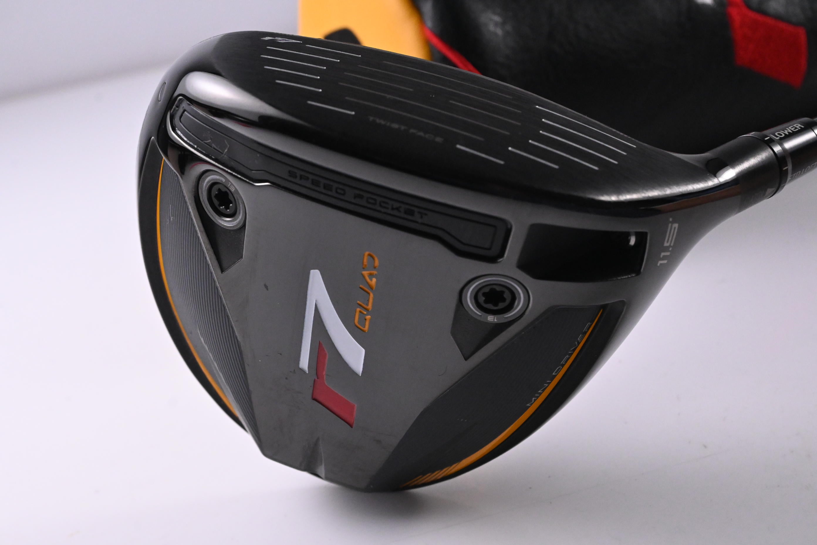 Taylormade R7 Quad Mini Driver / 11.5 Degree / Stiff Flex Fujikura Speeder MD 6
