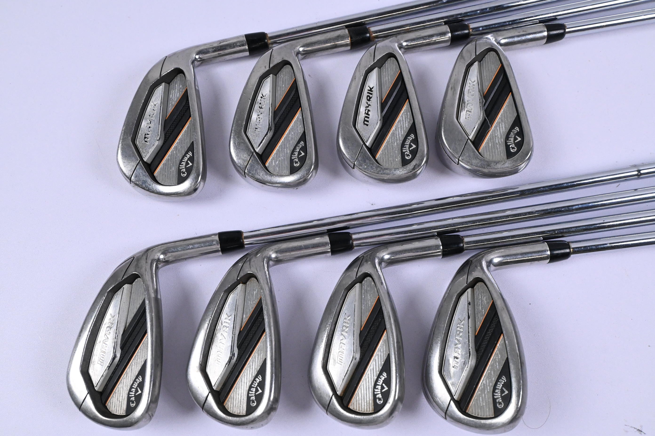 Callaway Mavrik Irons / 4-PW+GW / Regular Flex Elevate 95 Shafts