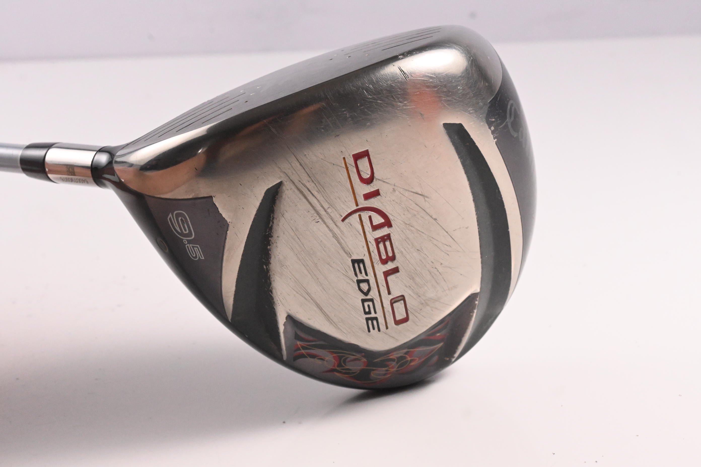 Left Hand Callaway Diablo Edge Driver / 9.5 Degree / Regular Flex Habanero 60