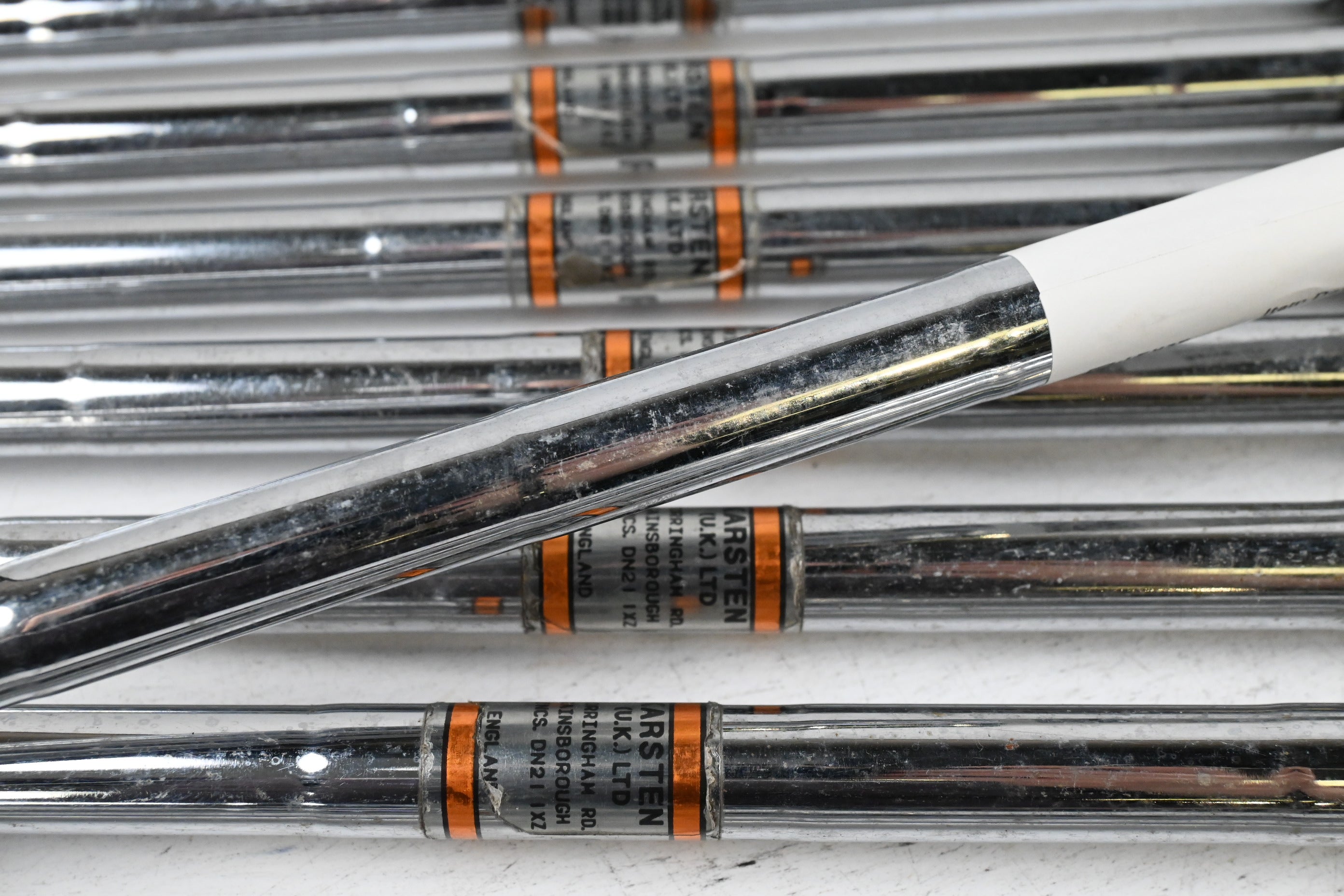 Ping Zing Irons / 3-PW+SW / Black Dot / Stiff Flex Ping KT-M Shafts