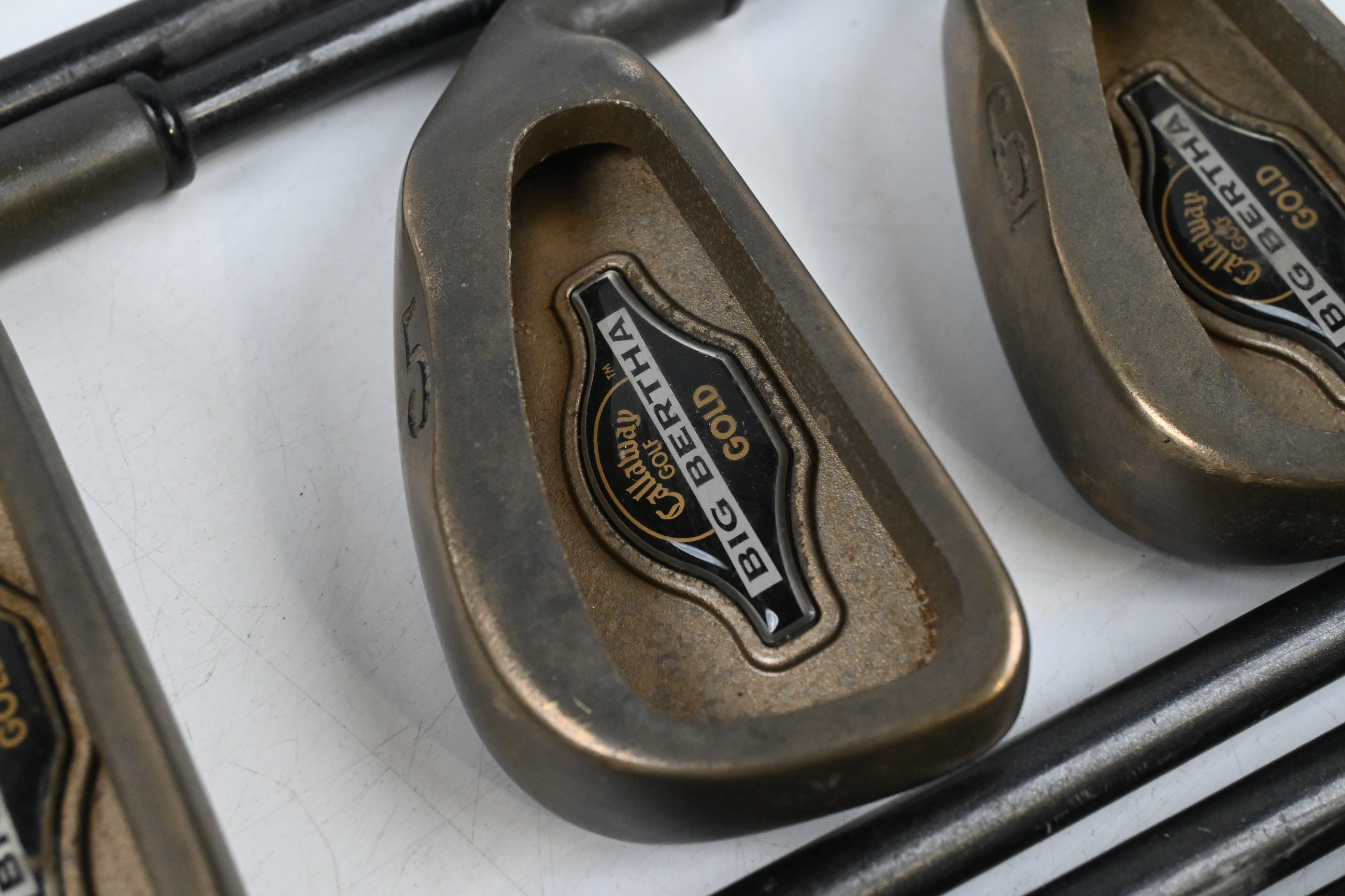 Callaway Big Bertha Gold Irons / 3-PW+SW / Regular Flex RCH 96 Shafts