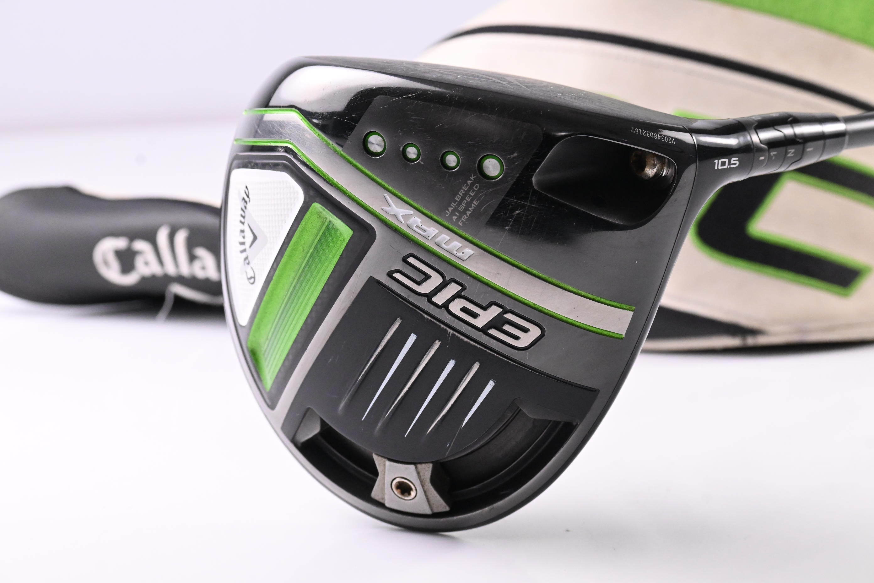 Callaway Epic Max Driver / 10.5 Degree / Stiff Flex HZRDUS Smoke Black 60 Shaft