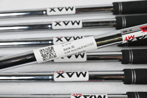 Left Hand Taylormade Qi Irons / 5-PW+SW / Regular Flex KBS MAX MT 85 Shafts