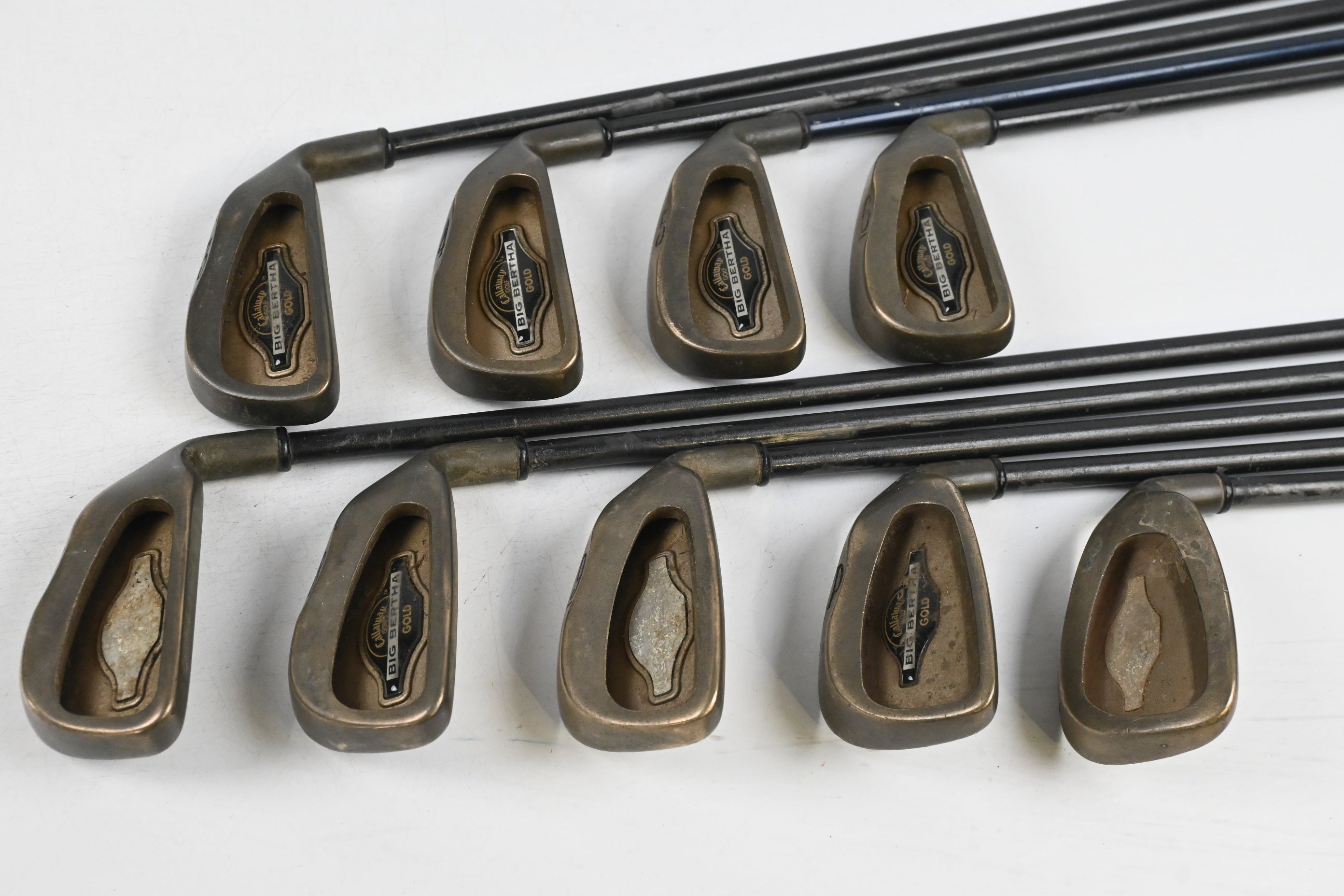 Callaway Big Bertha Gold Irons / 3-PW+SW / Regular Flex RCH 96 Shafts