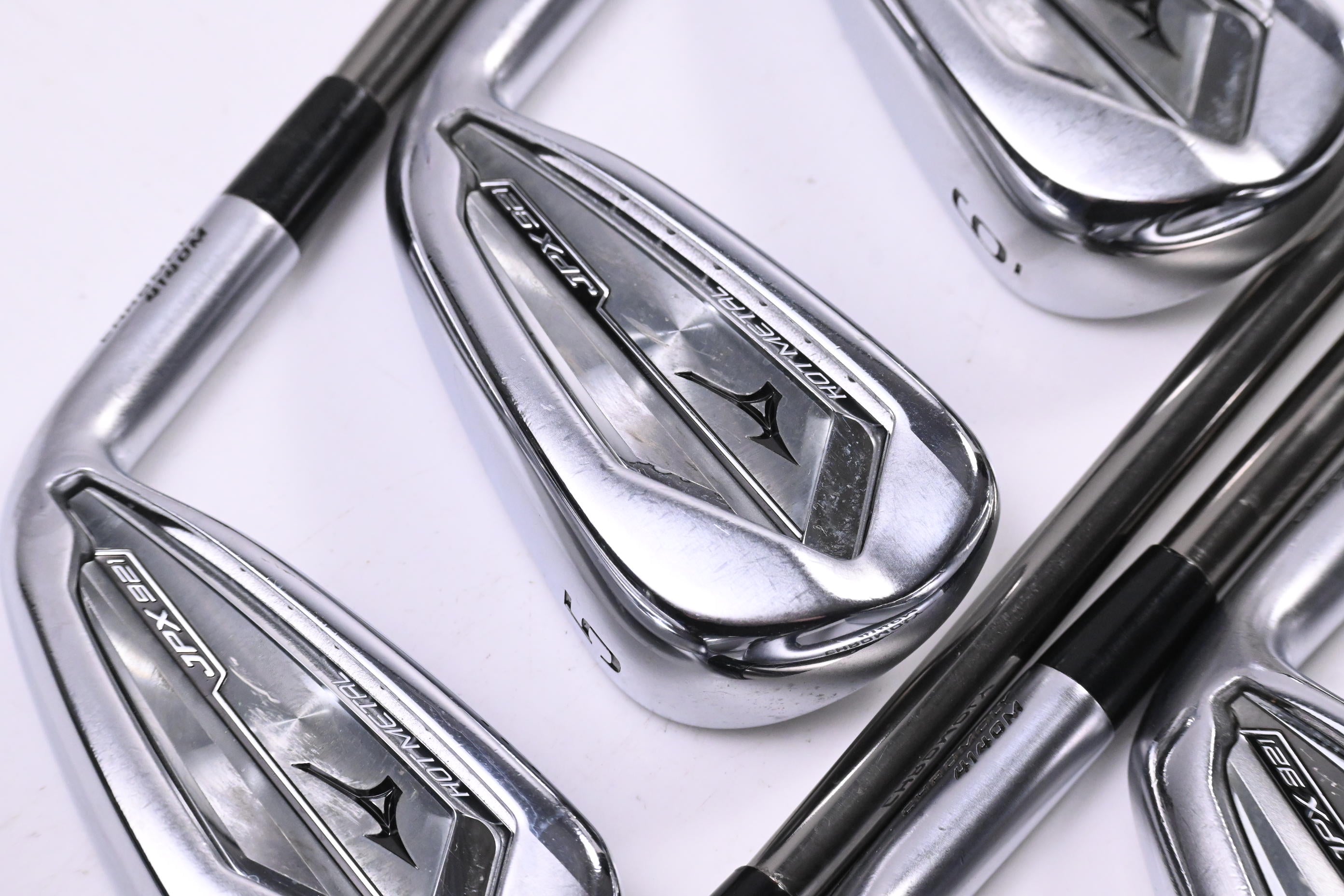 Mizuno JPX 921 Hot Metal Irons / 4-PW / Regular Flex UST Mamiya Recoil 95 Shafts