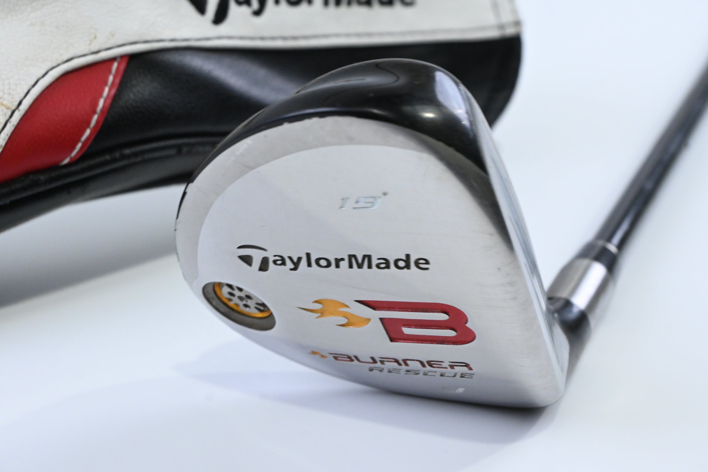 Taylormade Burner 2008 #3 Hybrid / 19 Degree / Stiff Flex Taylormade Reax 60