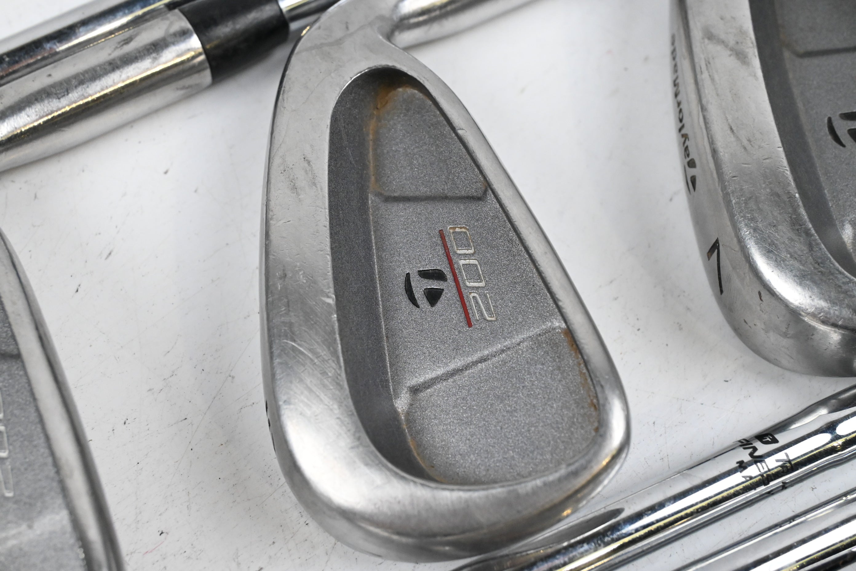 Taylormade 200 Steel Irons / 3-PW / Stiff Flex Taylormade 90 Shafts