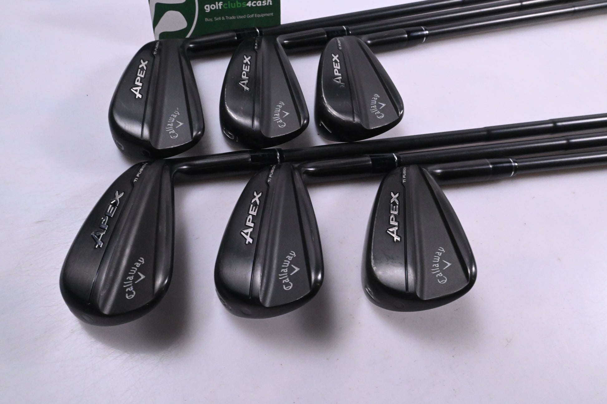 Callaway Apex Ti Fusion Irons / 5-PW / Stiff Flex Dynamic Gold MID 100 S300