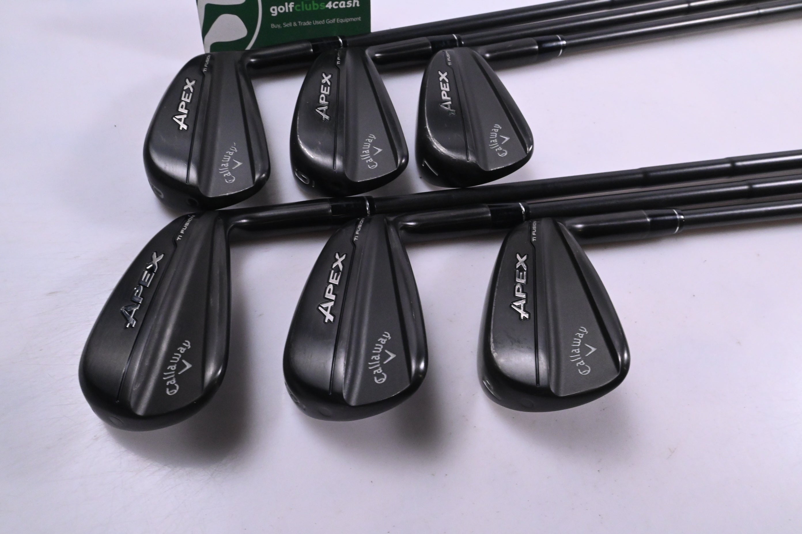 Callaway Apex Ti Fusion Irons / 5-PW / Stiff Flex Dynamic Gold MID 100 S300
