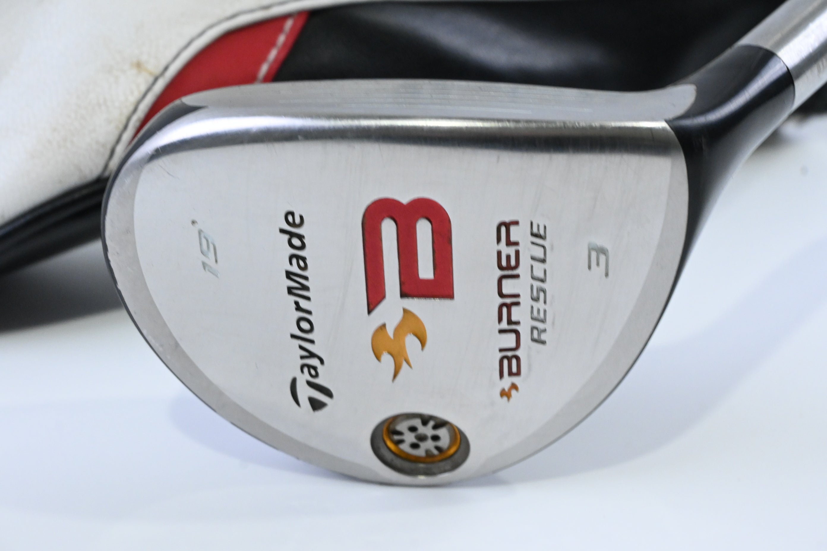 Taylormade Burner 2008 #3 Hybrid / 19 Degree / Stiff Flex Taylormade Reax 60